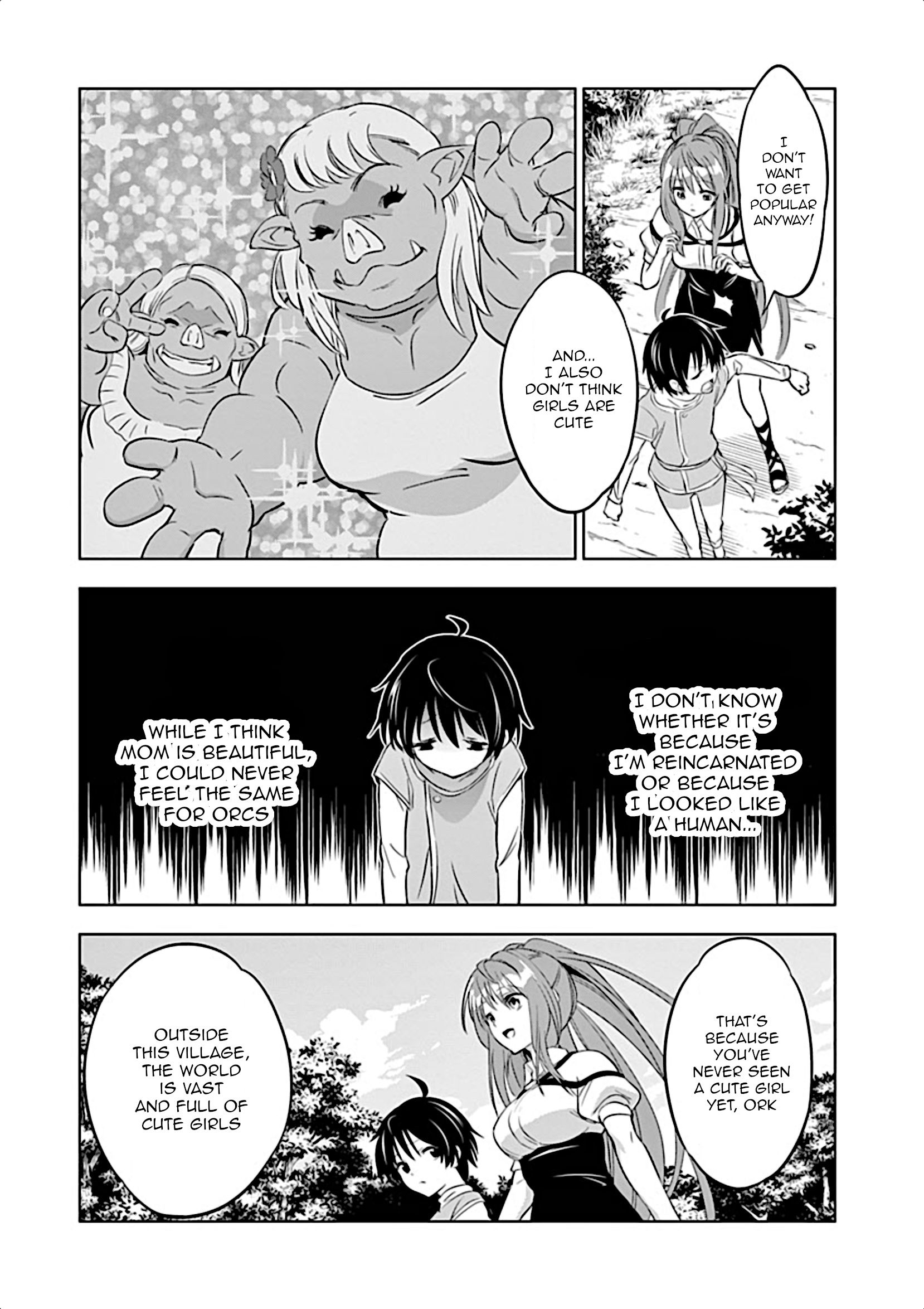 Shijou Saikyou Orc-San No Tanoshii Tanetsuke Harem Zukuri - Vol.1 Chapter 1: My Reason To Become Strong