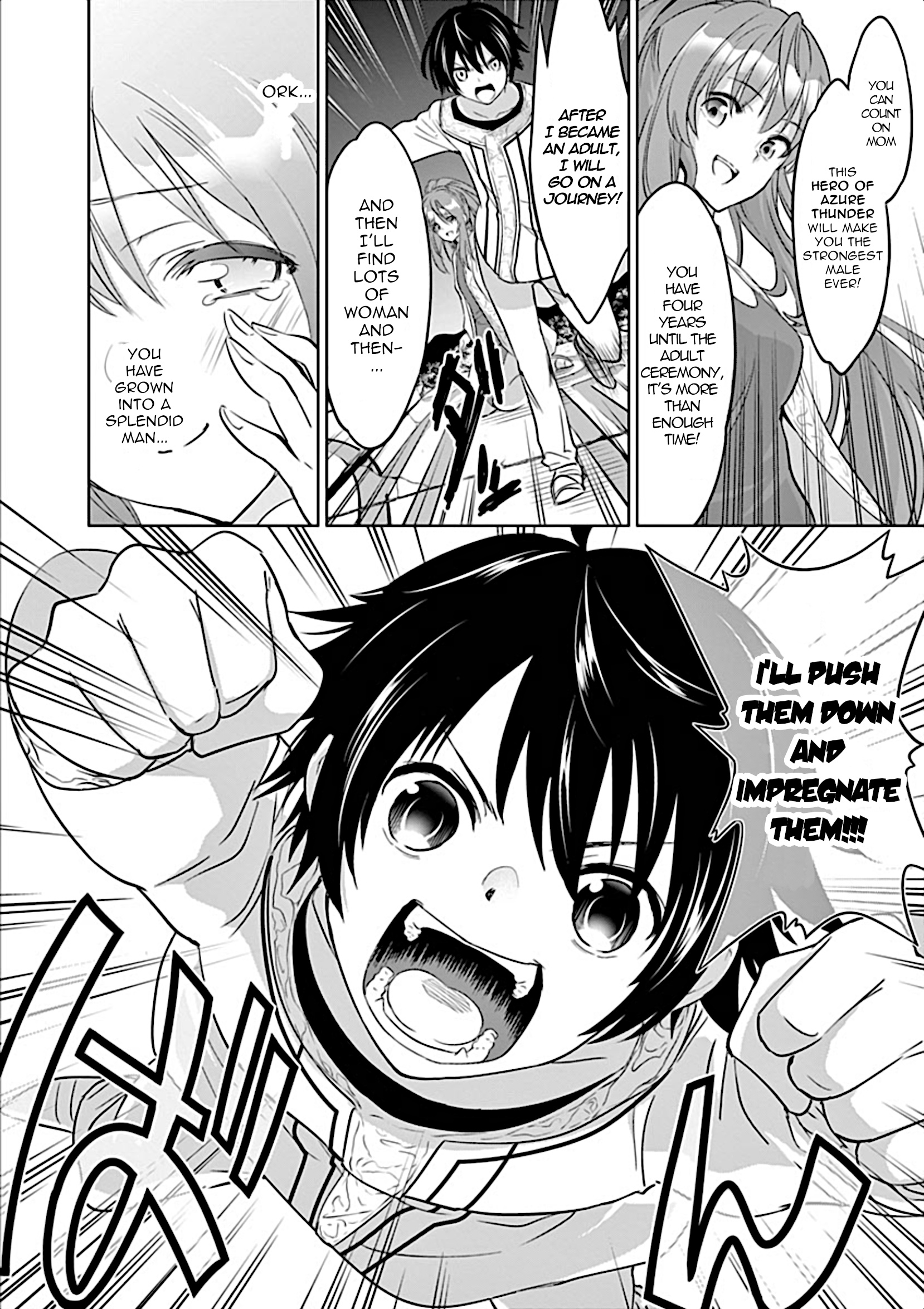 Shijou Saikyou Orc-San No Tanoshii Tanetsuke Harem Zukuri - Vol.1 Chapter 1: My Reason To Become Strong