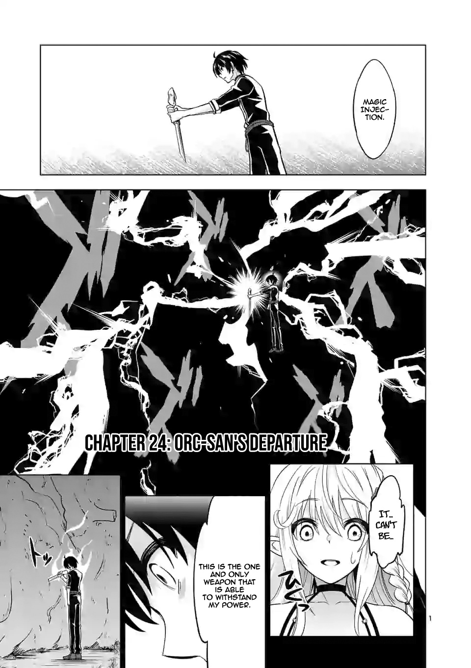 Shijou Saikyou Orc-San No Tanoshii Tanetsuke Harem Zukuri - Chapter 24: Orc-San's Departure