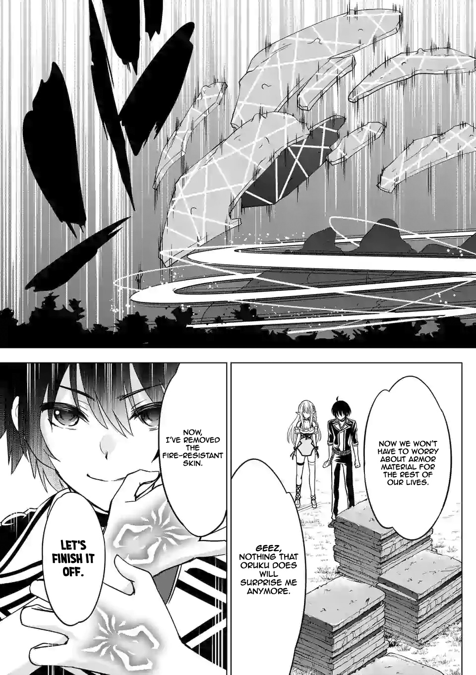 Shijou Saikyou Orc-San No Tanoshii Tanetsuke Harem Zukuri - Chapter 24: Orc-San's Departure