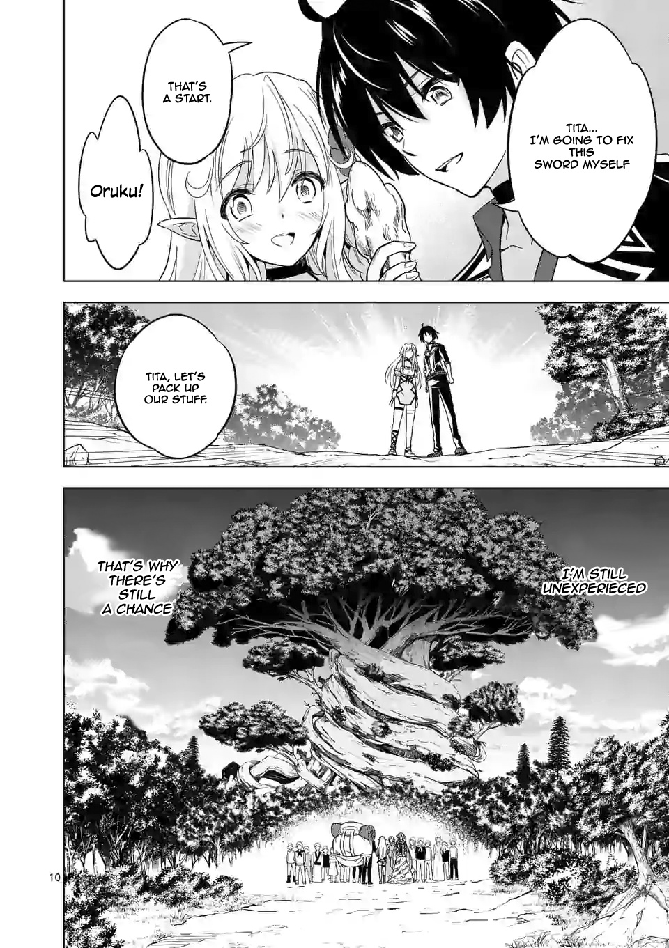 Shijou Saikyou Orc-San No Tanoshii Tanetsuke Harem Zukuri - Chapter 24: Orc-San's Departure