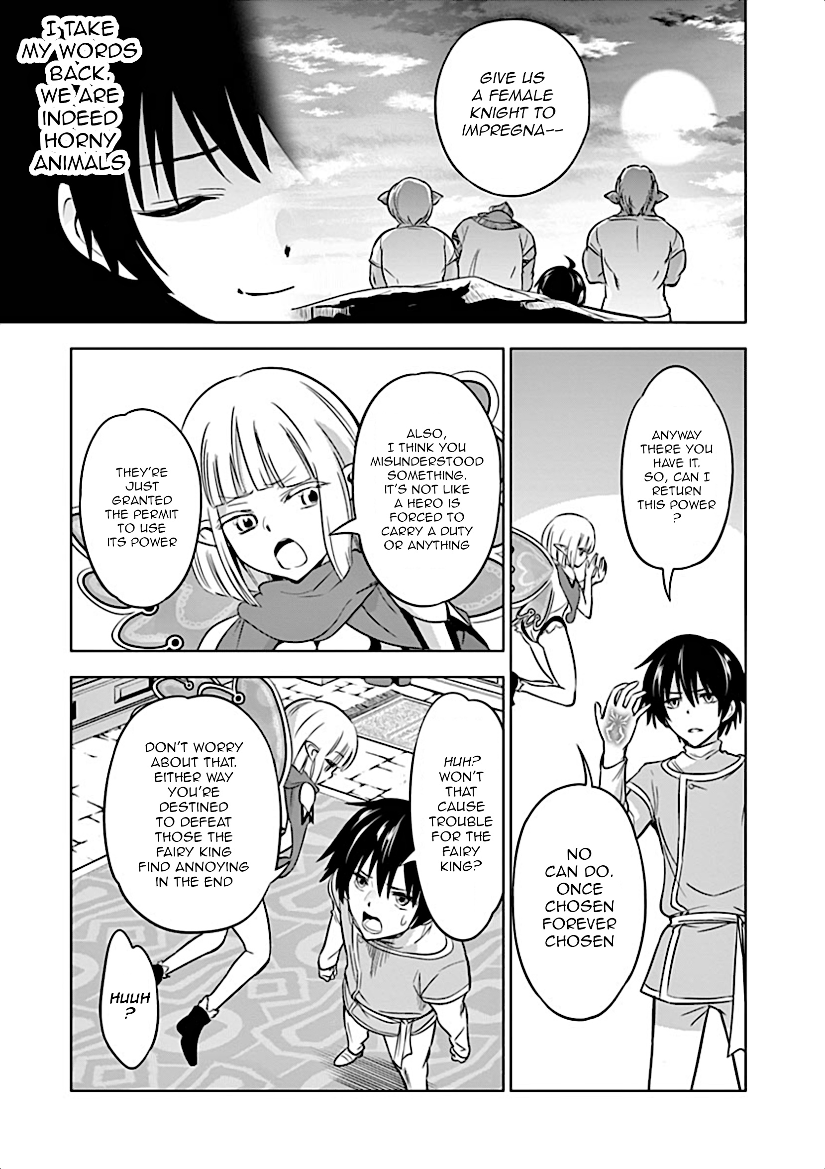 Shijou Saikyou Orc-San No Tanoshii Tanetsuke Harem Zukuri - Vol.1 Chapter 7: Hero's Power