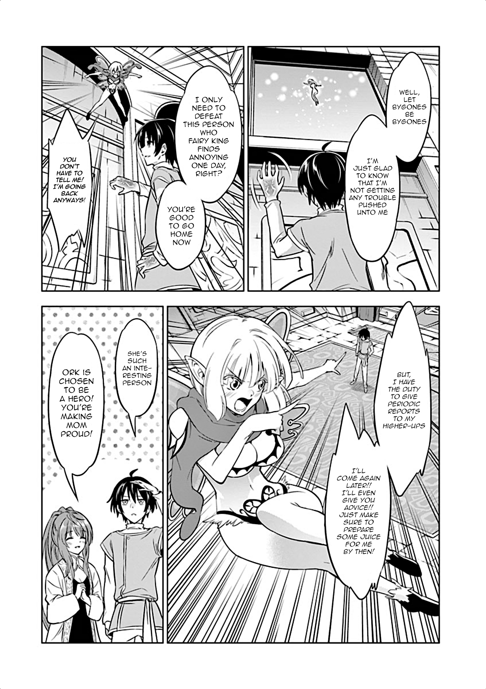 Shijou Saikyou Orc-San No Tanoshii Tanetsuke Harem Zukuri - Vol.1 Chapter 7: Hero's Power