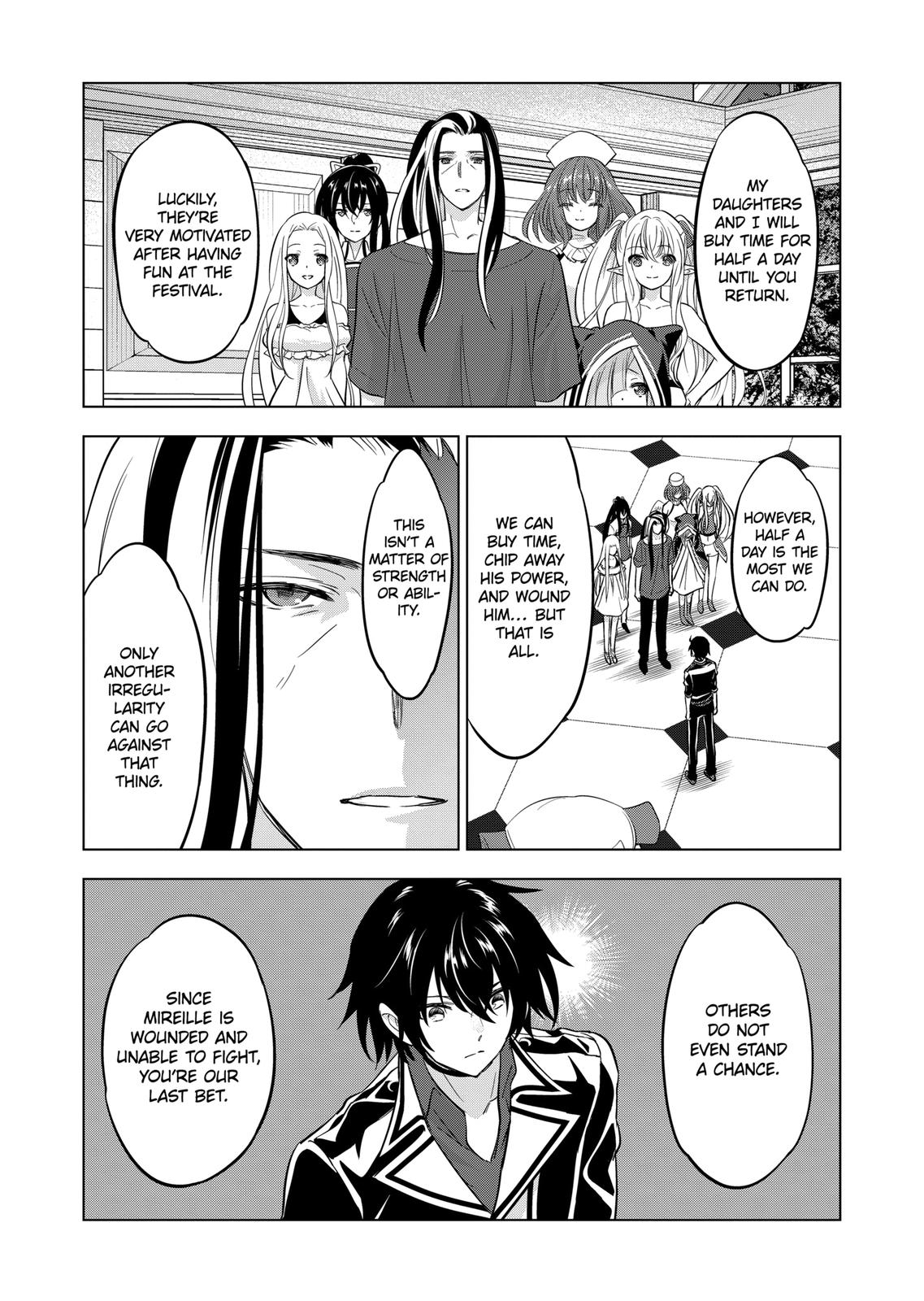 Shijou Saikyou Orc-San No Tanoshii Tanetsuke Harem Zukuri - Chapter 97