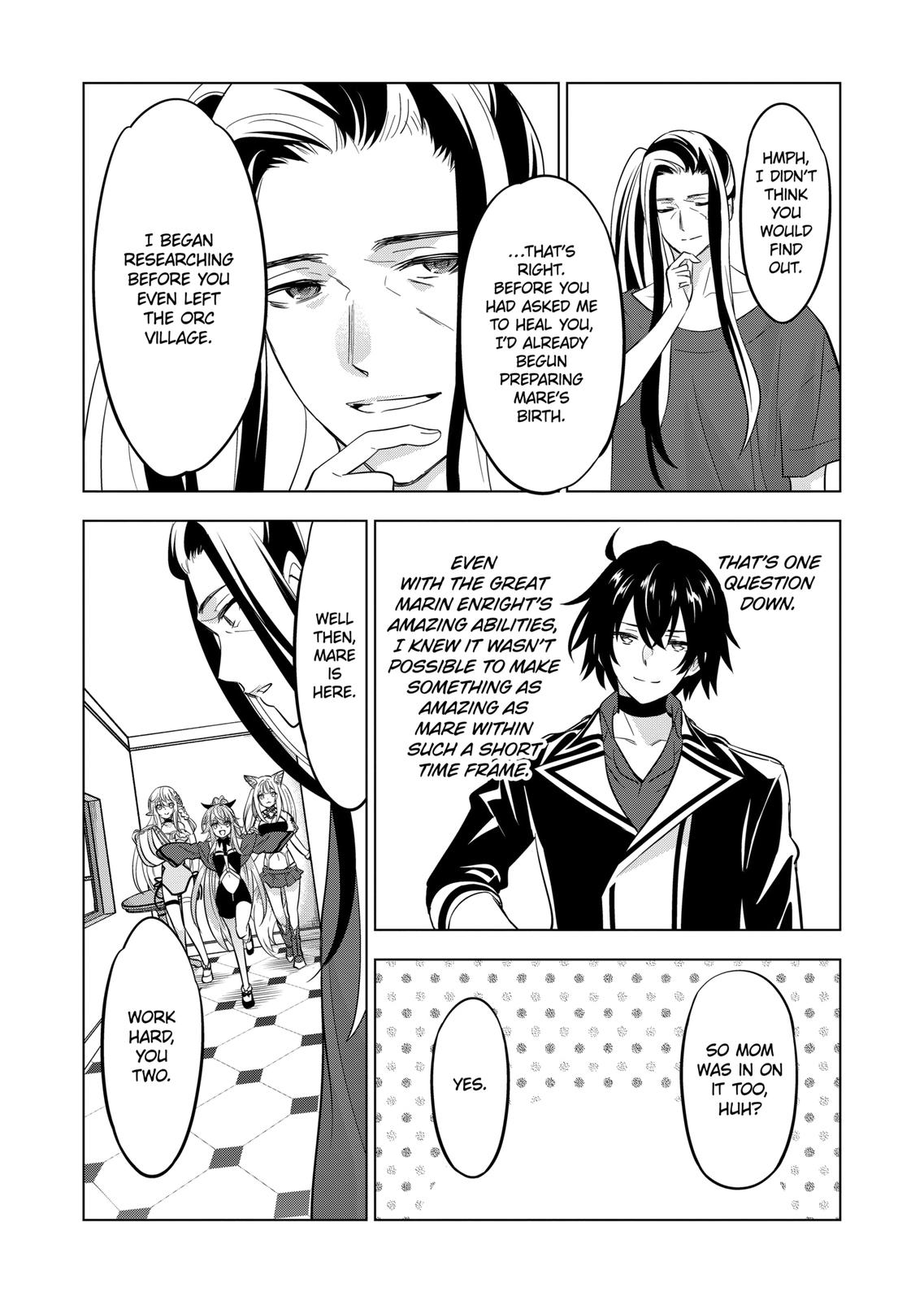 Shijou Saikyou Orc-San No Tanoshii Tanetsuke Harem Zukuri - Chapter 97