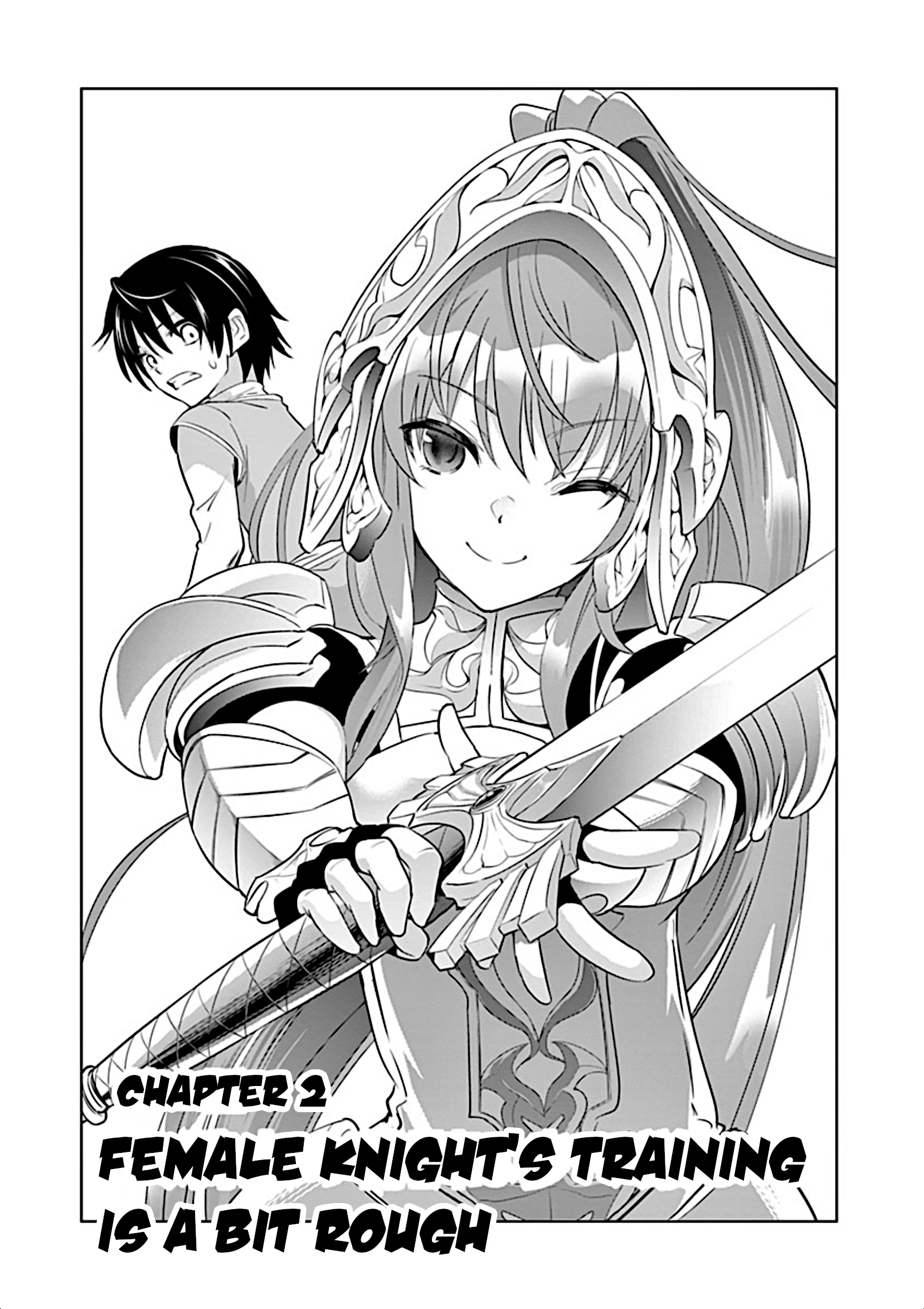 Shijou Saikyou Orc-San No Tanoshii Tanetsuke Harem Zukuri - Vol.1 Chapter 2: Female Knight's Training Is A Bit Rough