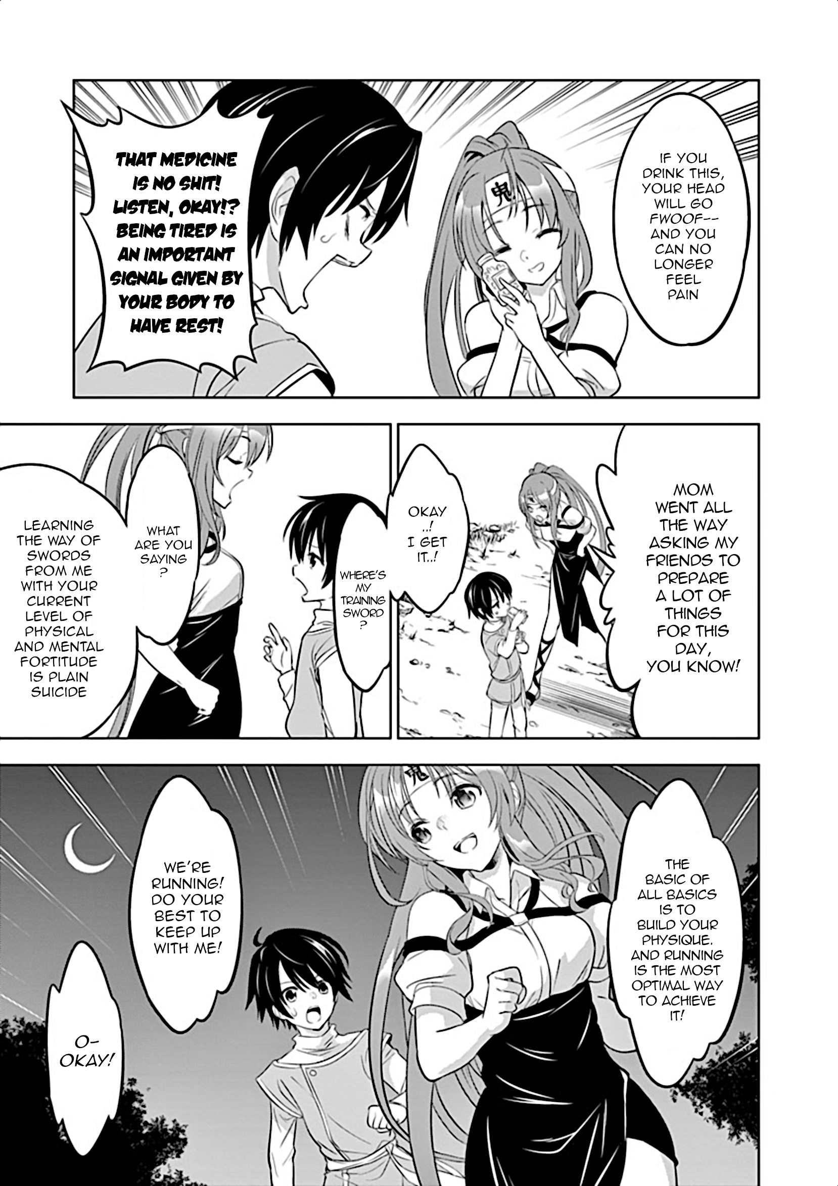 Shijou Saikyou Orc-San No Tanoshii Tanetsuke Harem Zukuri - Vol.1 Chapter 2: Female Knight's Training Is A Bit Rough