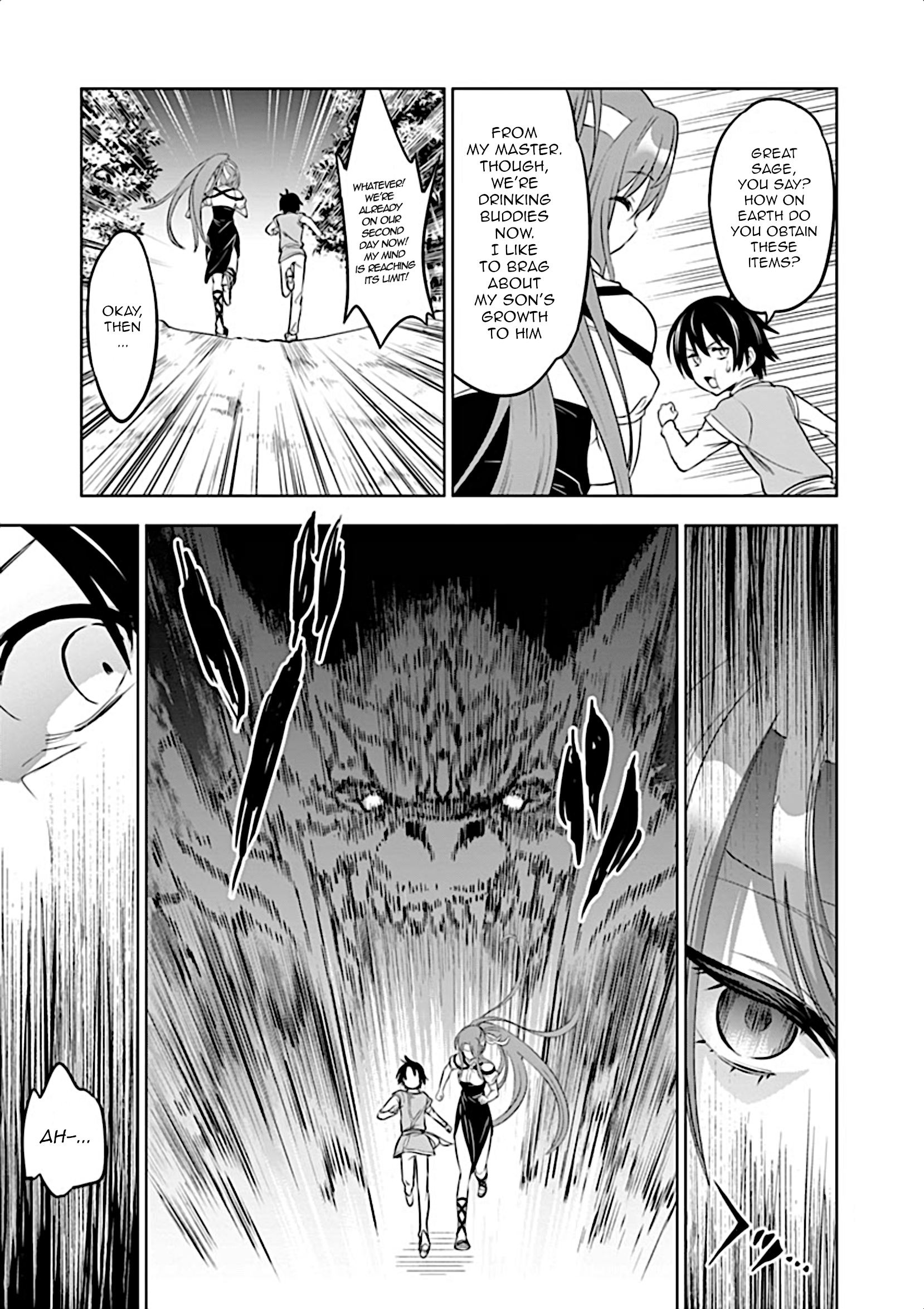 Shijou Saikyou Orc-San No Tanoshii Tanetsuke Harem Zukuri - Vol.1 Chapter 2: Female Knight's Training Is A Bit Rough