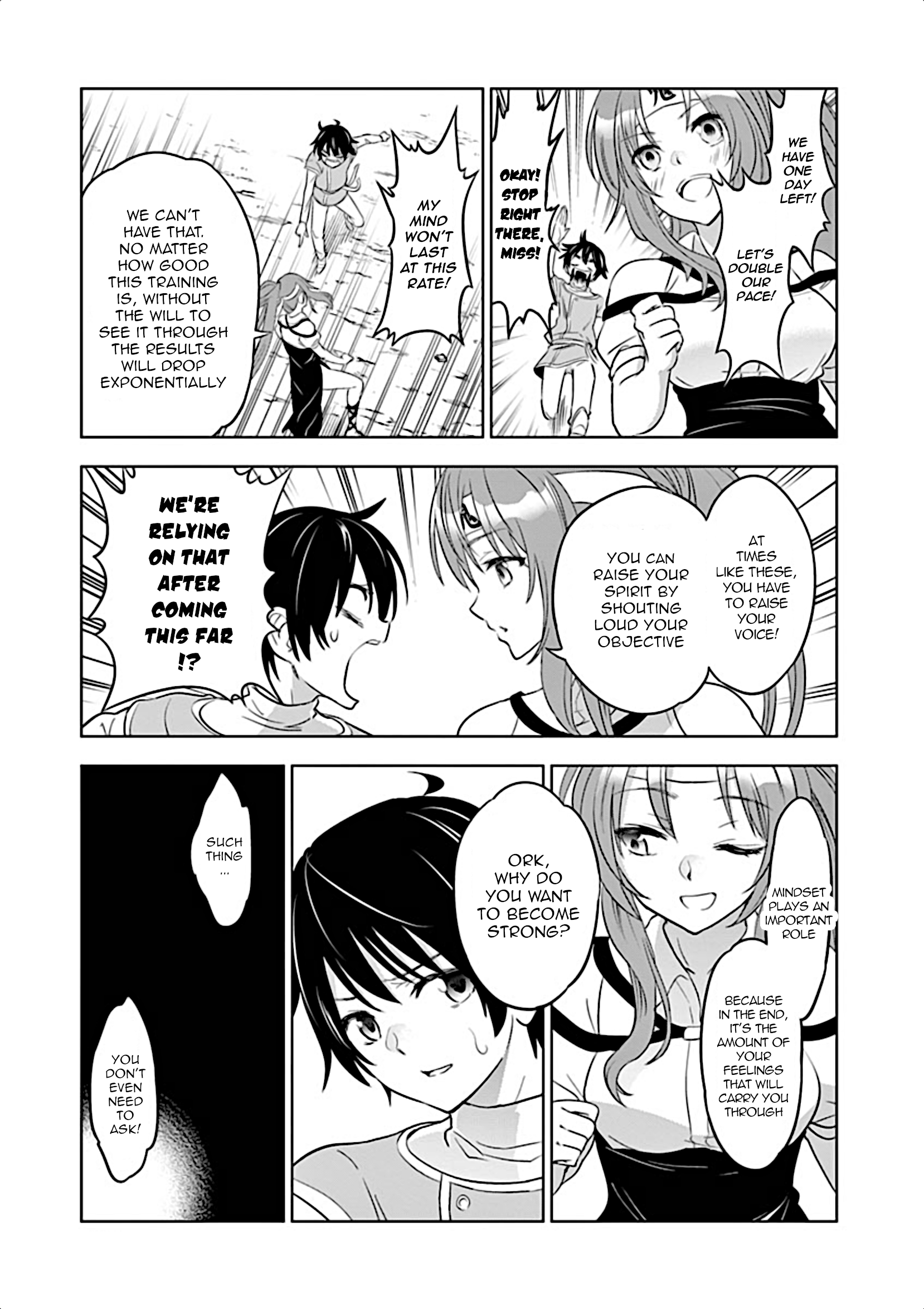 Shijou Saikyou Orc-San No Tanoshii Tanetsuke Harem Zukuri - Vol.1 Chapter 2: Female Knight's Training Is A Bit Rough