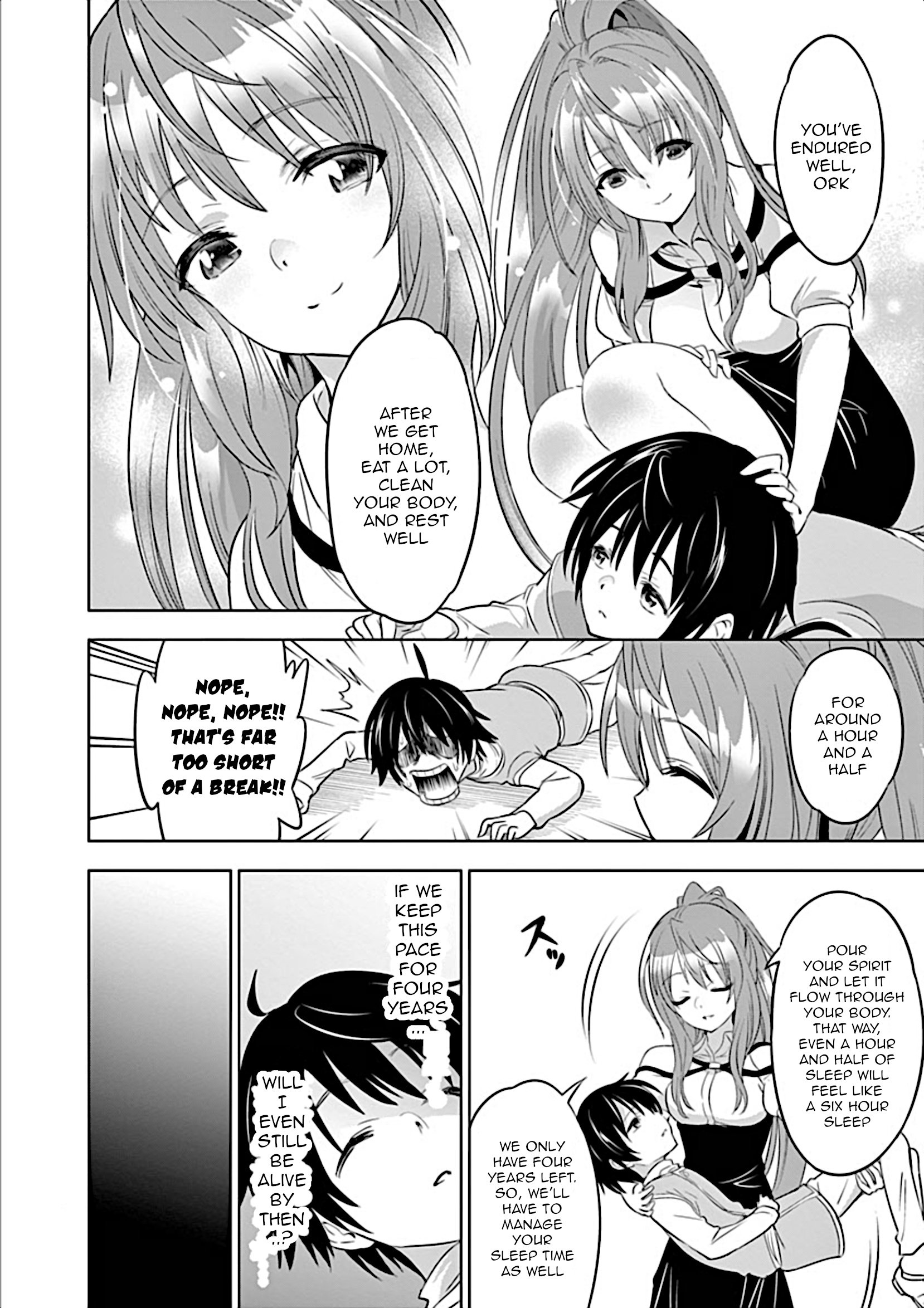 Shijou Saikyou Orc-San No Tanoshii Tanetsuke Harem Zukuri - Vol.1 Chapter 2: Female Knight's Training Is A Bit Rough