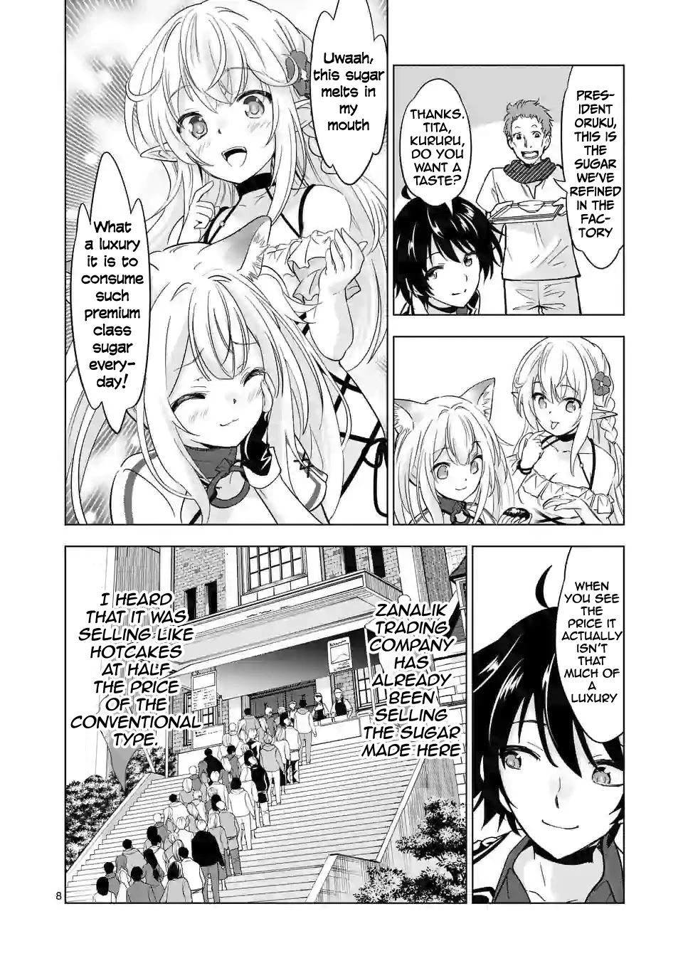 Shijou Saikyou Orc-San No Tanoshii Tanetsuke Harem Zukuri - Chapter 44: Sugar Is Very Addictive. In Other Words, It's Money