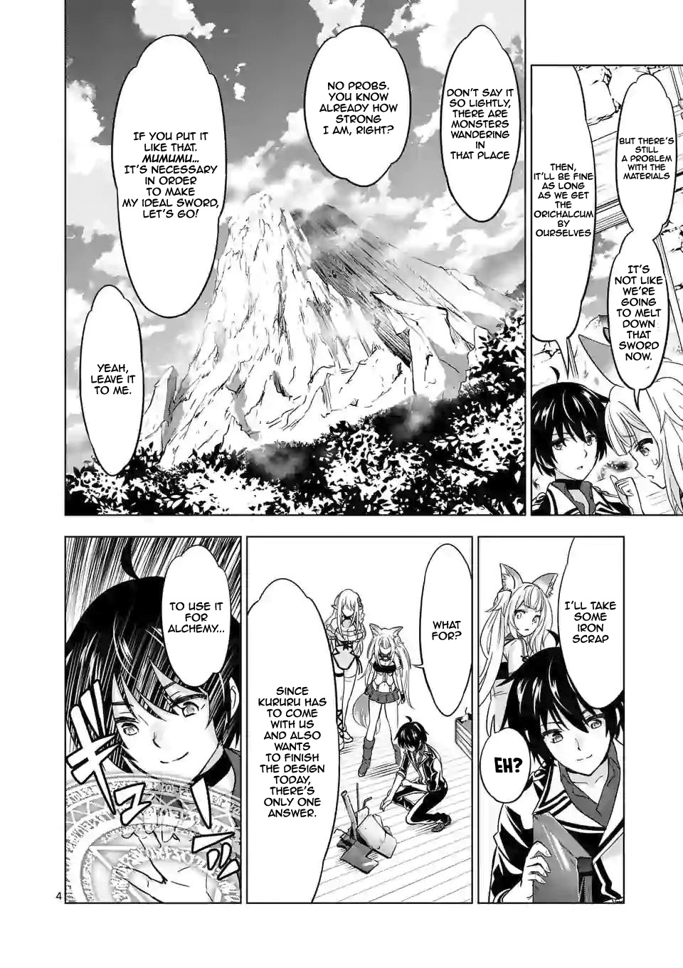 Shijou Saikyou Orc-San No Tanoshii Tanetsuke Harem Zukuri - Vol.4 Chapter 34: Orc-San And Orichalcum Digging