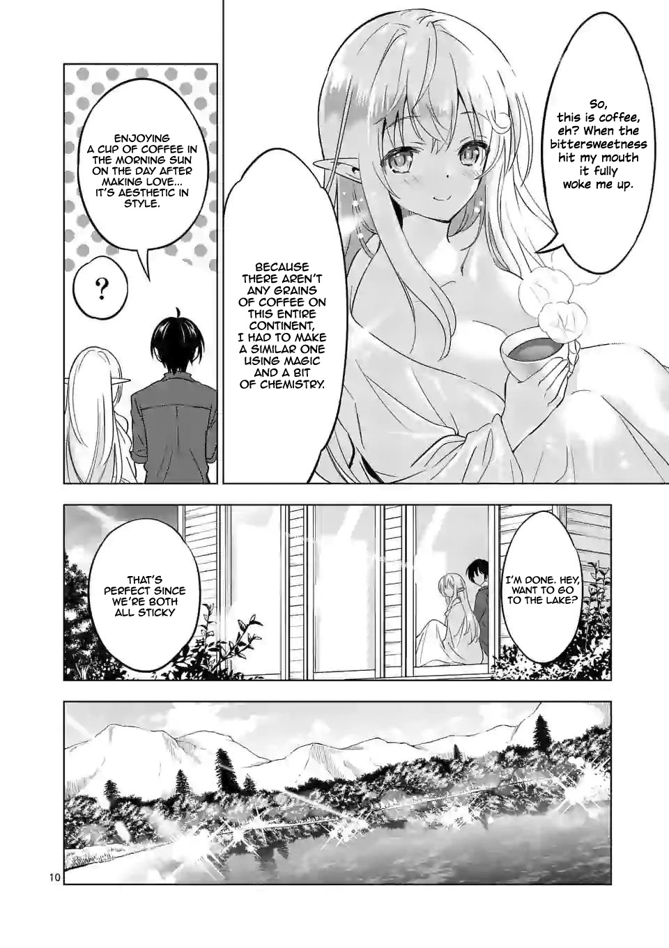 Shijou Saikyou Orc-San No Tanoshii Tanetsuke Harem Zukuri - Chapter 22: The Orc And The Elf Are United