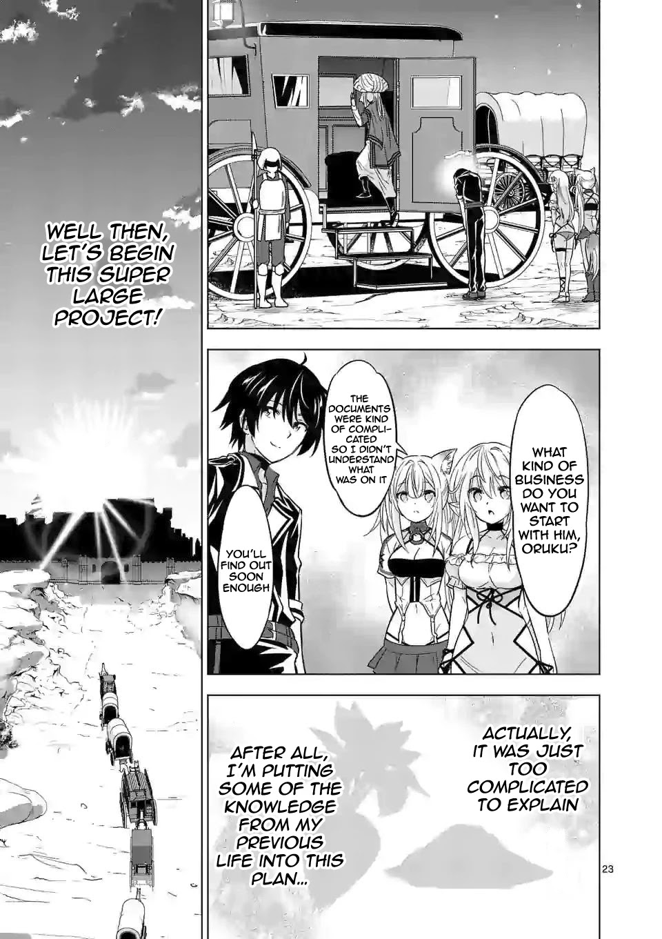 Shijou Saikyou Orc-San No Tanoshii Tanetsuke Harem Zukuri - Chapter 41.2