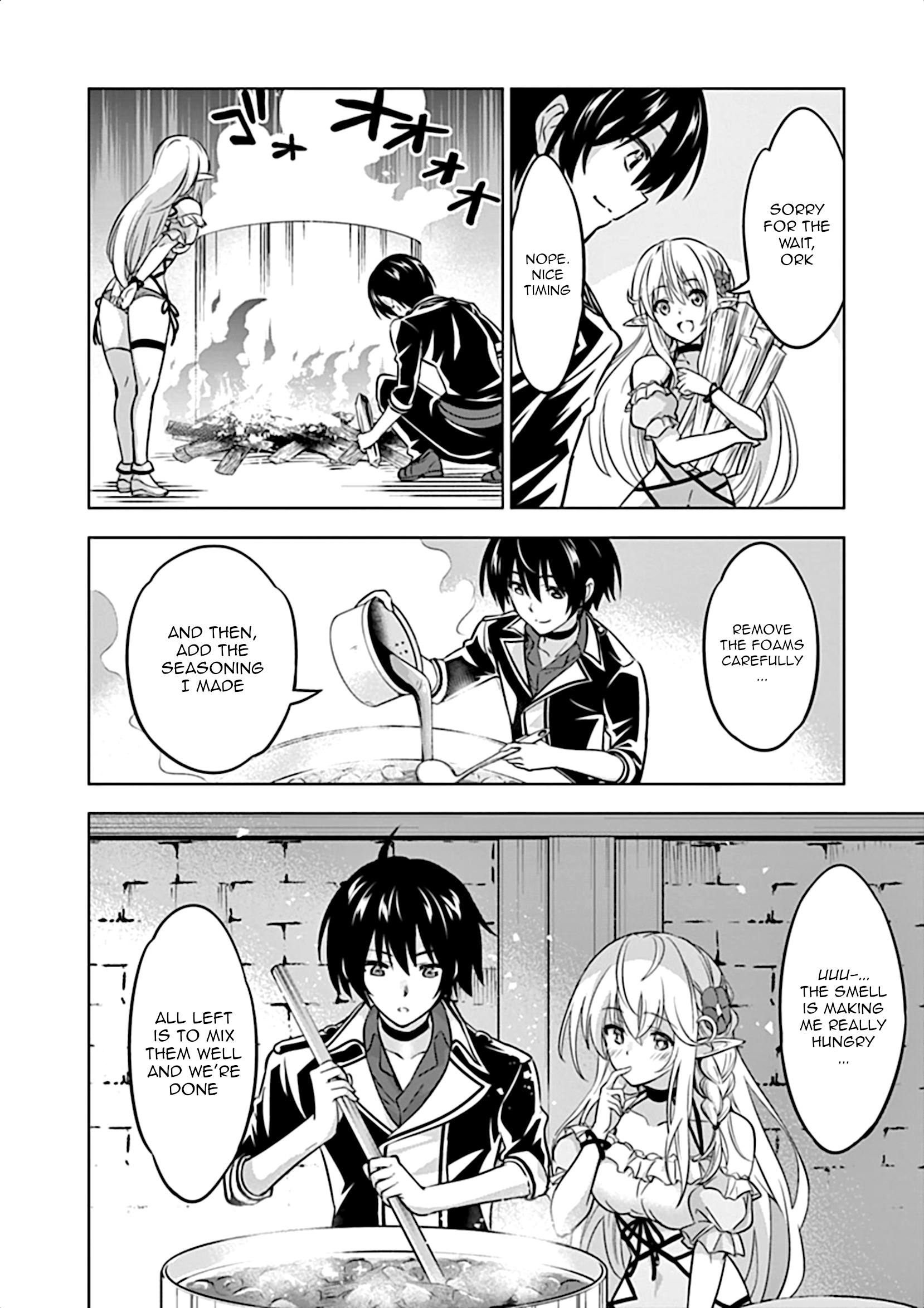 Shijou Saikyou Orc-San No Tanoshii Tanetsuke Harem Zukuri - Vol.2 Chapter 16: Orc-San's Home Recipe