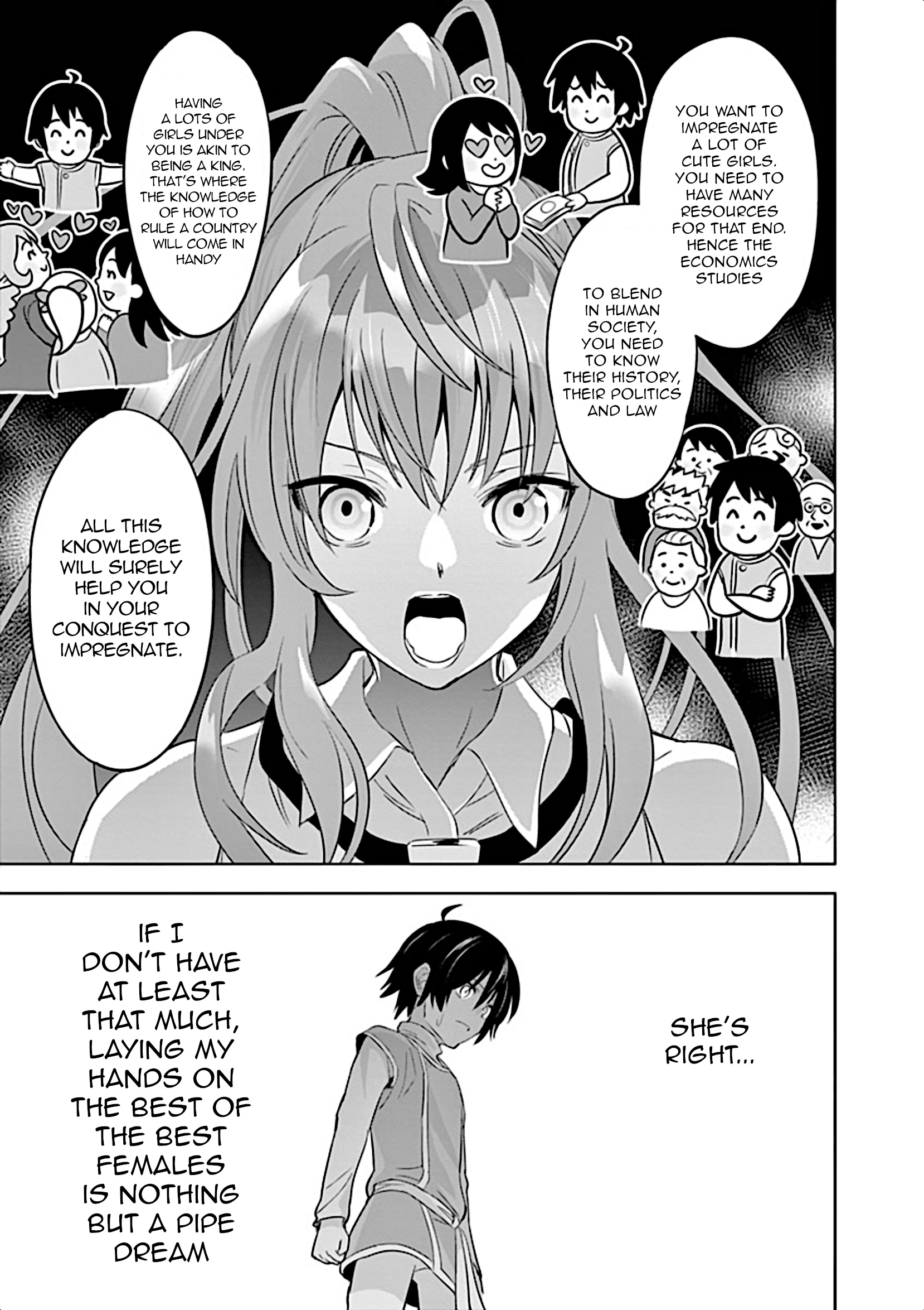 Shijou Saikyou Orc-San No Tanoshii Tanetsuke Harem Zukuri - Vol.1 Chapter 3