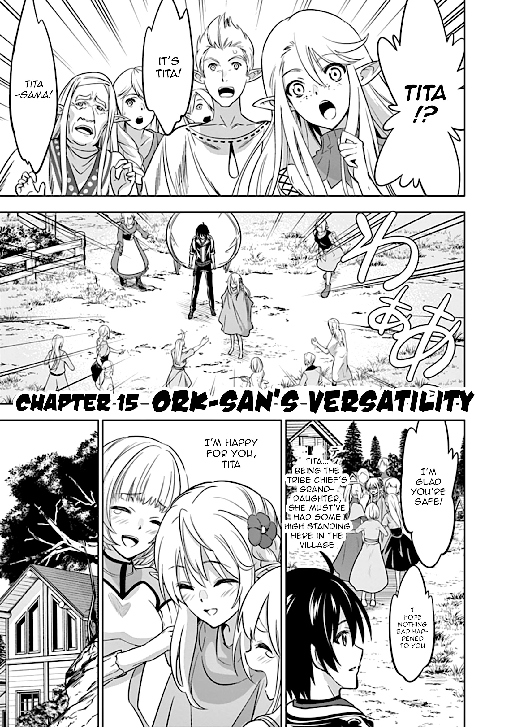 Shijou Saikyou Orc-San No Tanoshii Tanetsuke Harem Zukuri - Vol.2 Chapter 15: Ork-San's Versatility