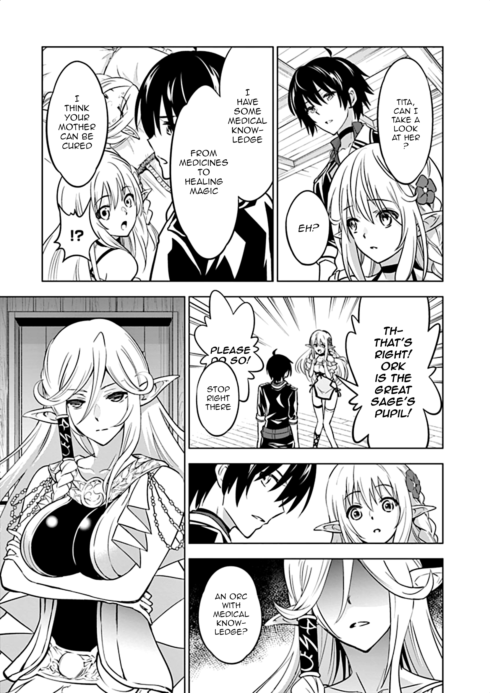 Shijou Saikyou Orc-San No Tanoshii Tanetsuke Harem Zukuri - Vol.2 Chapter 15: Ork-San's Versatility