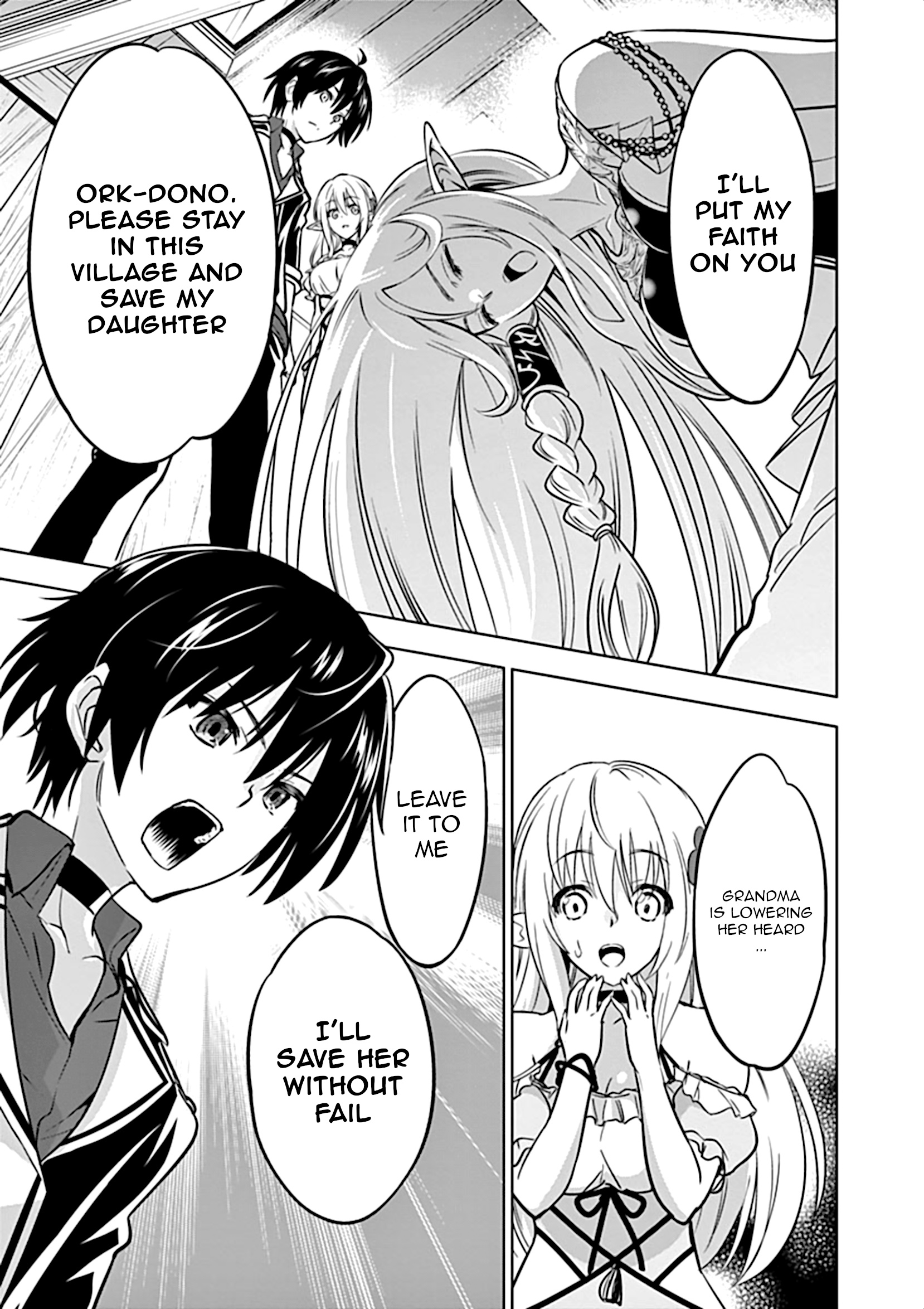 Shijou Saikyou Orc-San No Tanoshii Tanetsuke Harem Zukuri - Vol.2 Chapter 15: Ork-San's Versatility