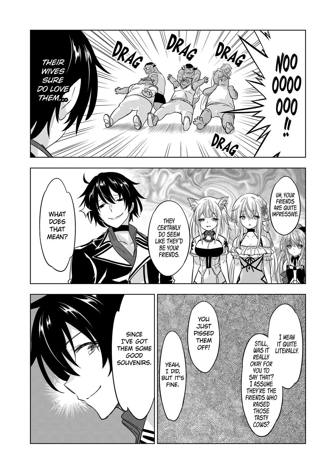 Shijou Saikyou Orc-San No Tanoshii Tanetsuke Harem Zukuri - Chapter 91