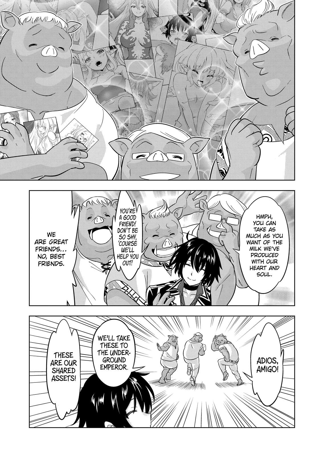 Shijou Saikyou Orc-San No Tanoshii Tanetsuke Harem Zukuri - Chapter 91