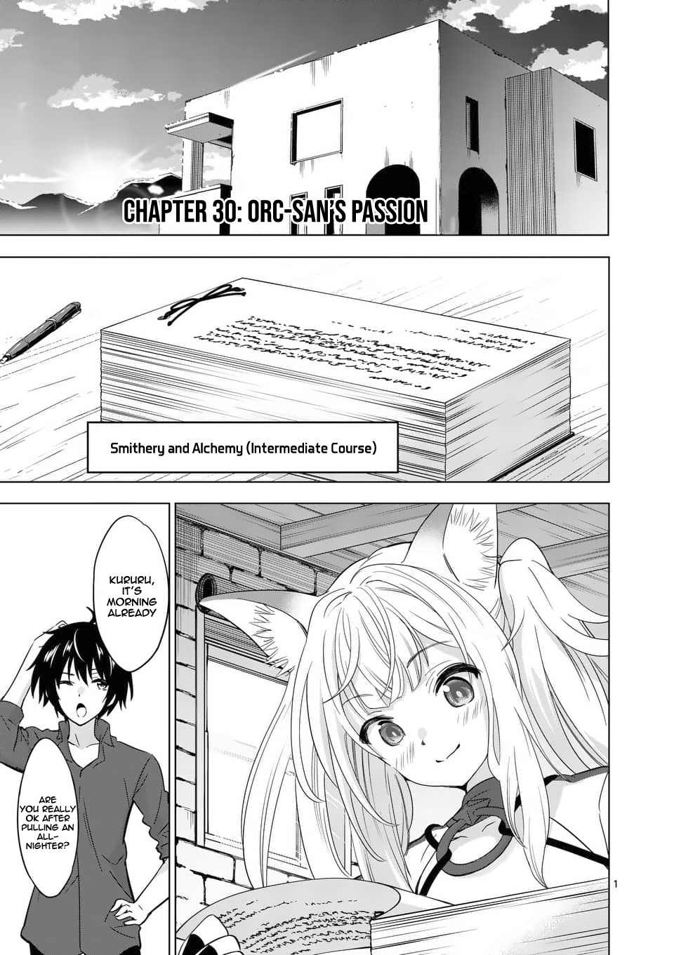 Shijou Saikyou Orc-San No Tanoshii Tanetsuke Harem Zukuri - Chapter 30: Orc-San's Passion