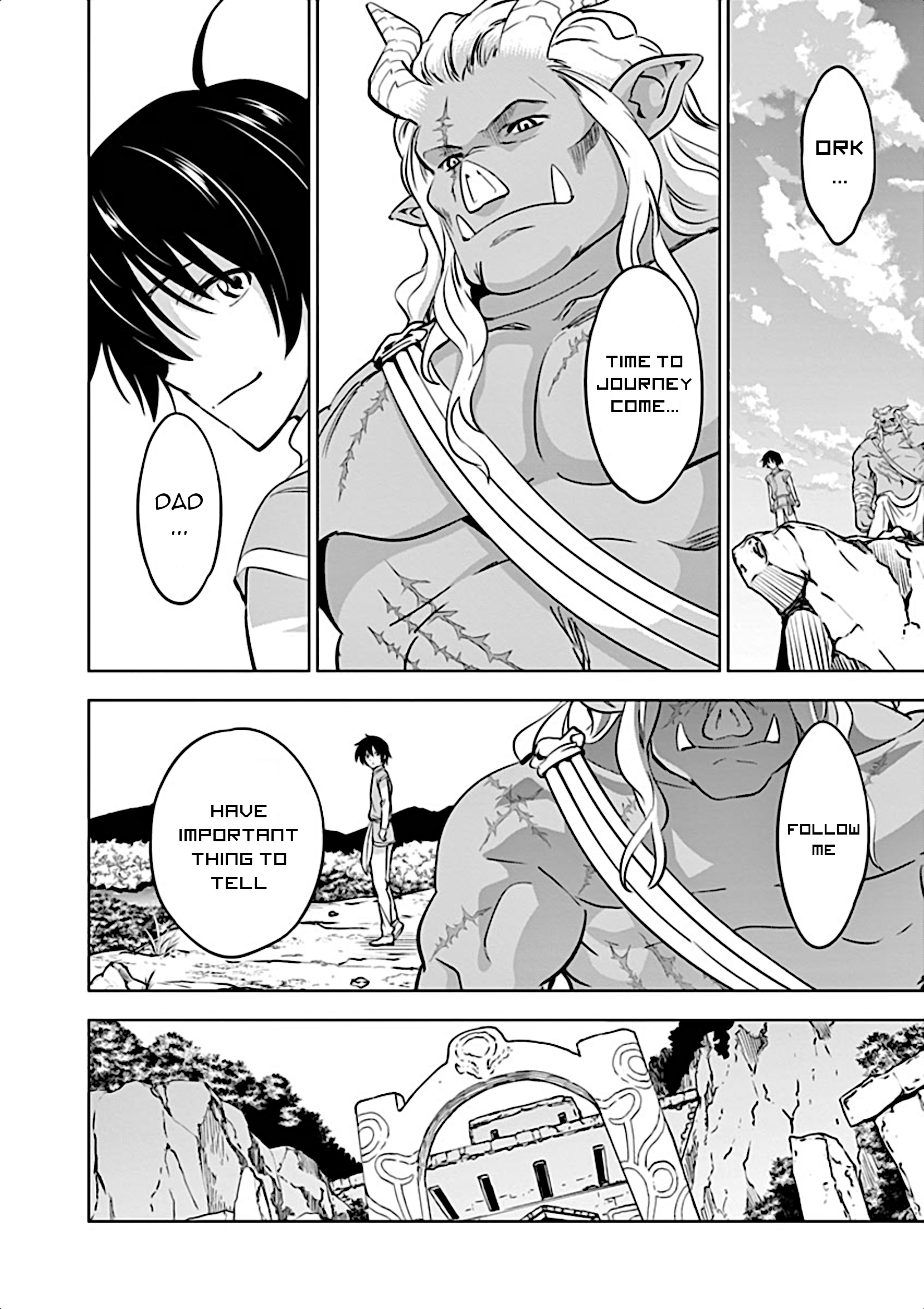 Shijou Saikyou Orc-San No Tanoshii Tanetsuke Harem Zukuri - Vol.1 Chapter 6: Secret Behind Ork's Birth Finally Revealed!