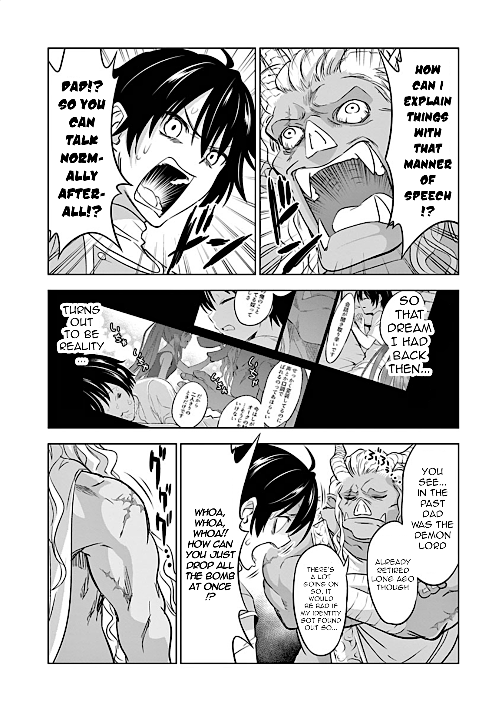 Shijou Saikyou Orc-San No Tanoshii Tanetsuke Harem Zukuri - Vol.1 Chapter 6: Secret Behind Ork's Birth Finally Revealed!