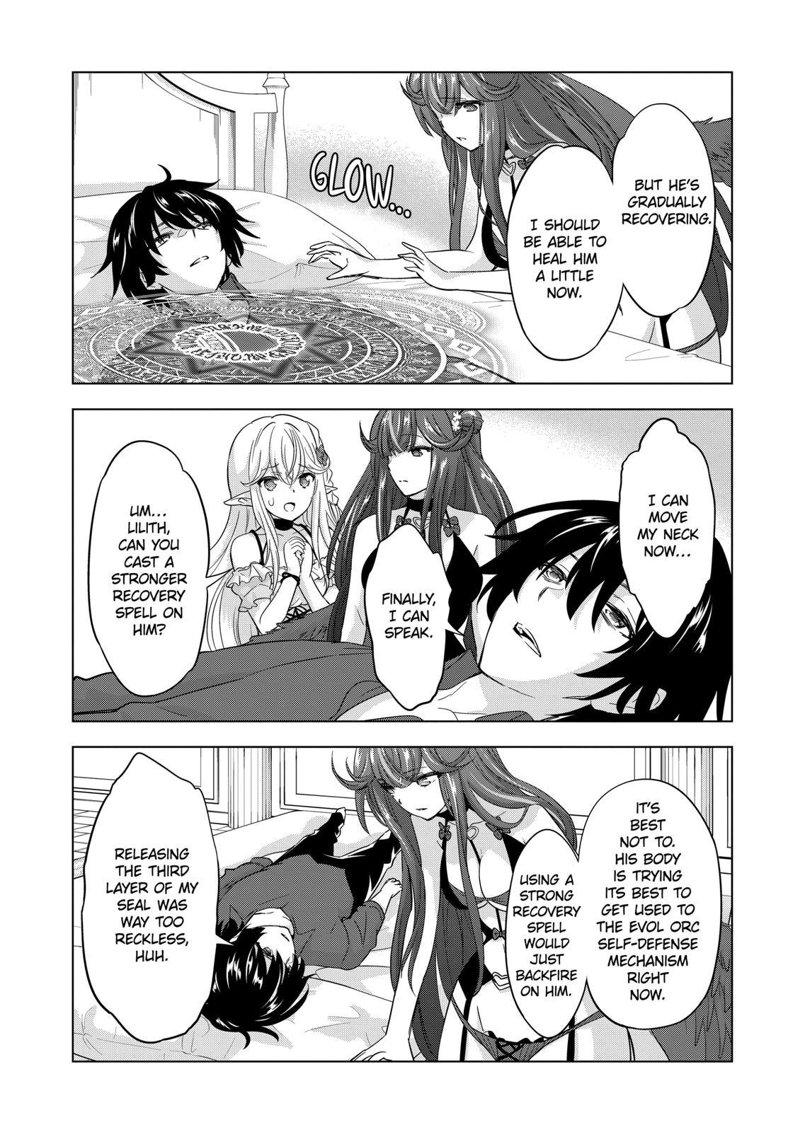 Shijou Saikyou Orc-San No Tanoshii Tanetsuke Harem Zukuri - Chapter 79