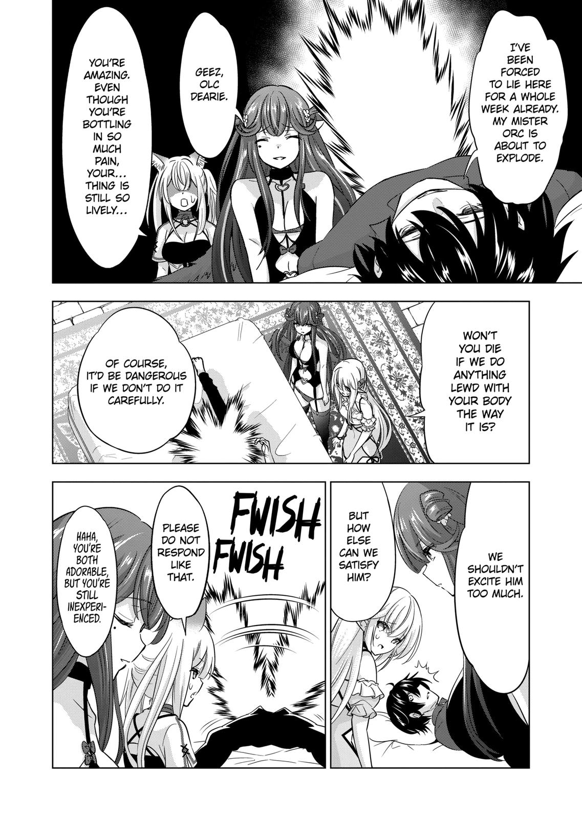 Shijou Saikyou Orc-San No Tanoshii Tanetsuke Harem Zukuri - Chapter 79