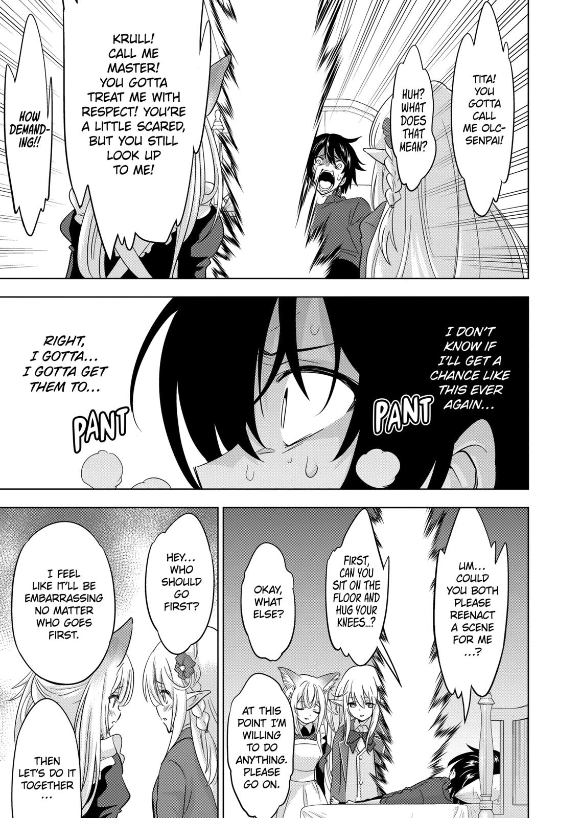 Shijou Saikyou Orc-San No Tanoshii Tanetsuke Harem Zukuri - Chapter 79