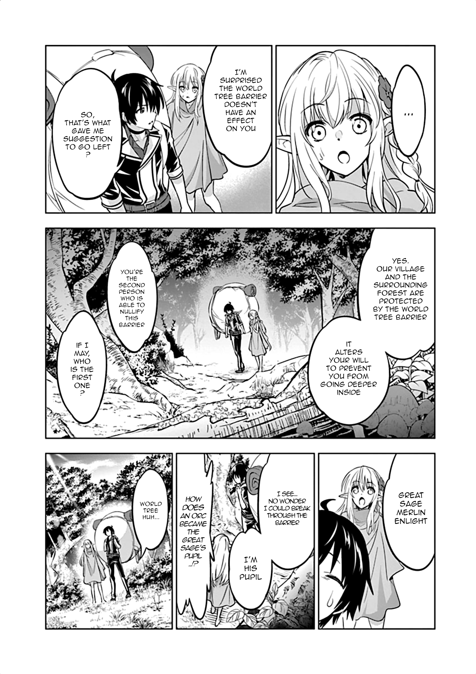 Shijou Saikyou Orc-San No Tanoshii Tanetsuke Harem Zukuri - Vol.2 Chapter 14: Ork-San In Elf Village