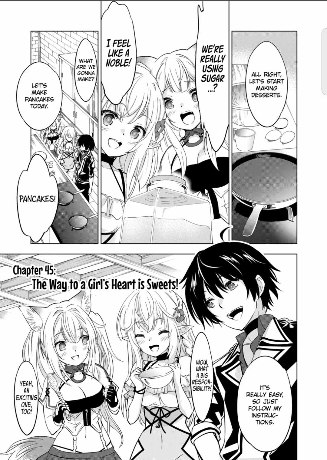 Shijou Saikyou Orc-San No Tanoshii Tanetsuke Harem Zukuri - Chapter 45: The Way To A Girl's Heart Is Sweets!