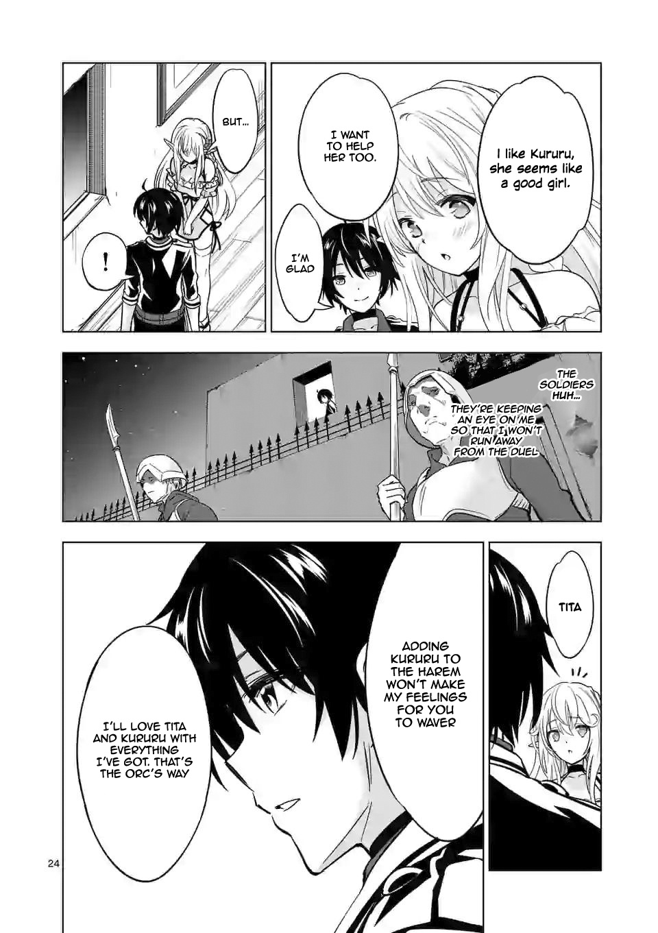 Shijou Saikyou Orc-San No Tanoshii Tanetsuke Harem Zukuri - Chapter 29.2