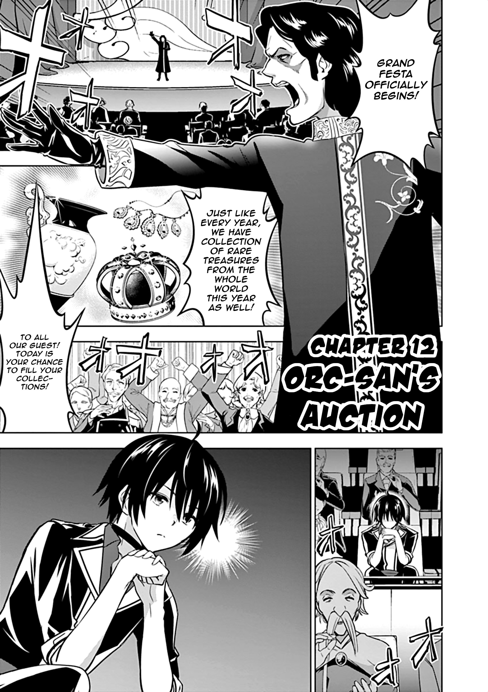 Shijou Saikyou Orc-San No Tanoshii Tanetsuke Harem Zukuri - Vol.2 Chapter 12: Orc-San's Auction