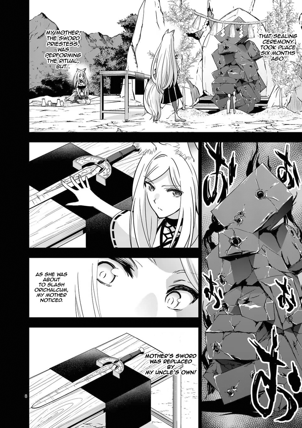 Shijou Saikyou Orc-San No Tanoshii Tanetsuke Harem Zukuri - Chapter 33: Orc-San And Kitsune-San's Sad Memories