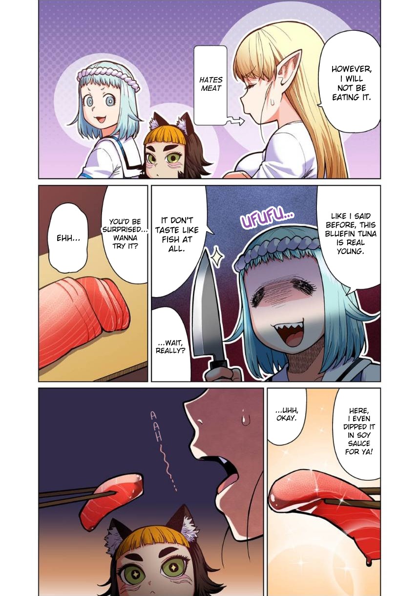 Shin Elf-San Wa Yaserarenai. - Chapter 9: Hearty Fish