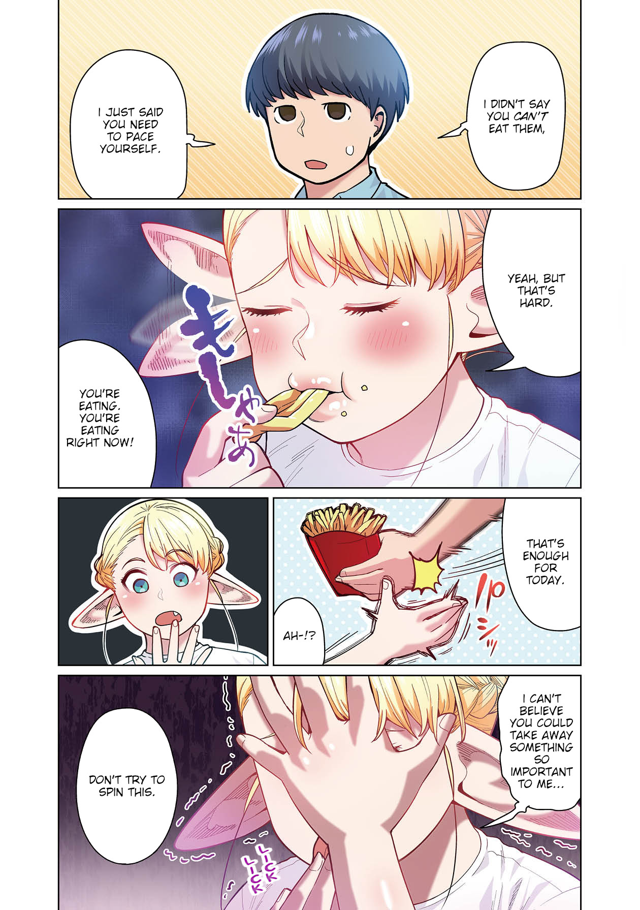 Shin Elf-San Wa Yaserarenai. - Chapter 1: Elf Oil