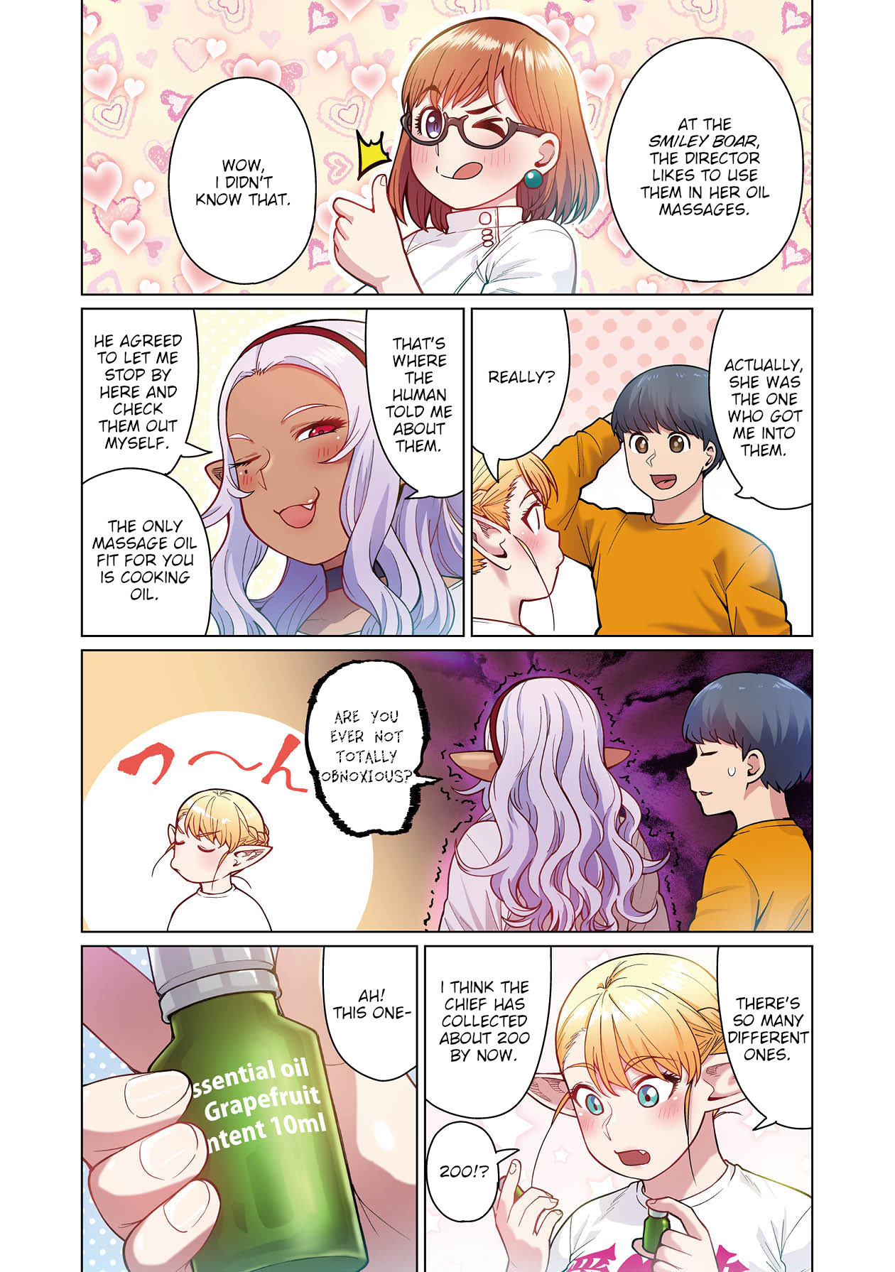 Shin Elf-San Wa Yaserarenai. - Chapter 1: Elf Oil