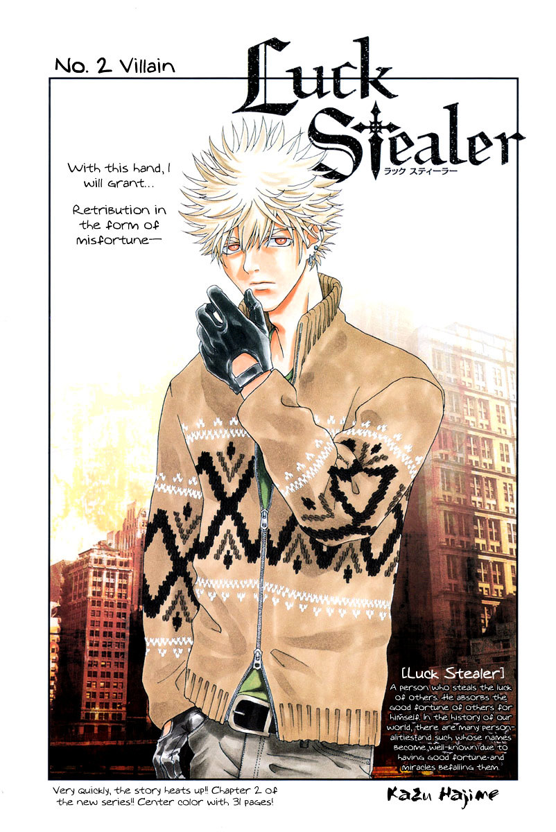 Luck Stealer - Vol.1 Chapter 2 : Villain