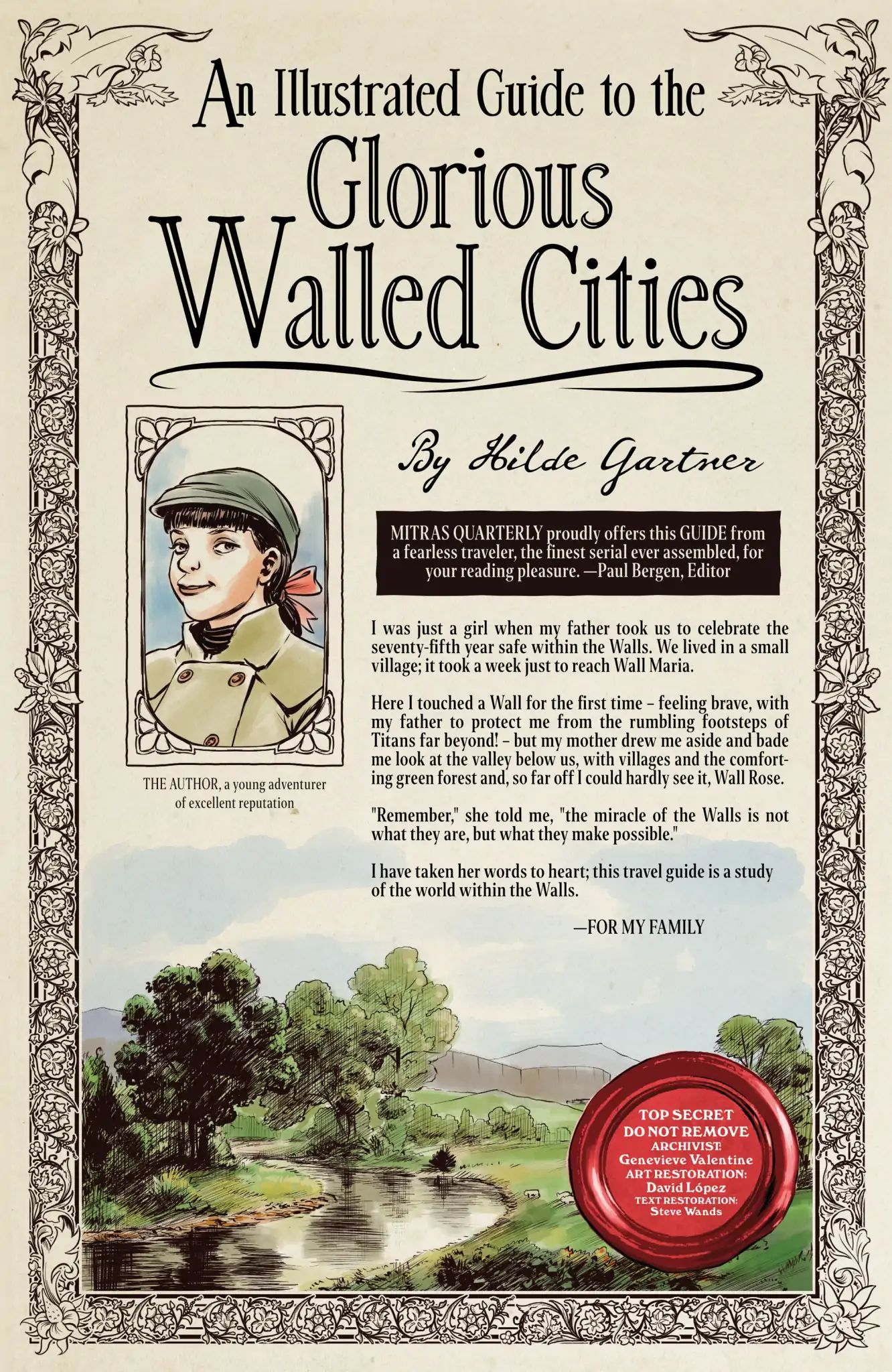 Attack On Titan Anthology - Vol.1  An Illustrated Guide To The Glorious Walled Cities Part 1