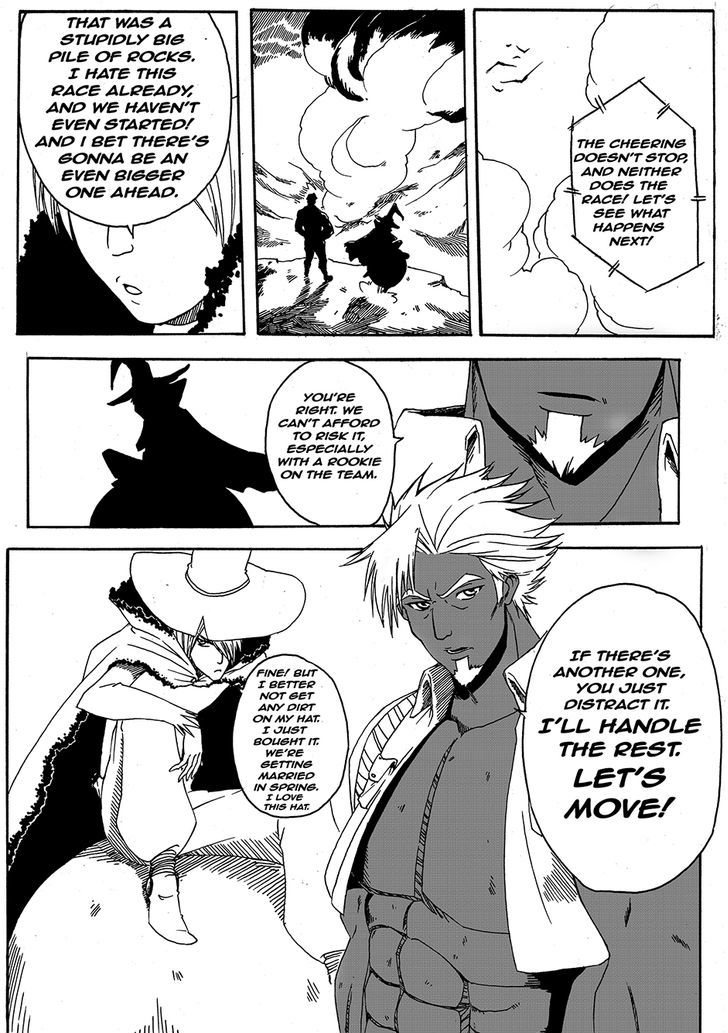 Race!On! - Vol.1 Chapter 3 : A Colossal Danger!