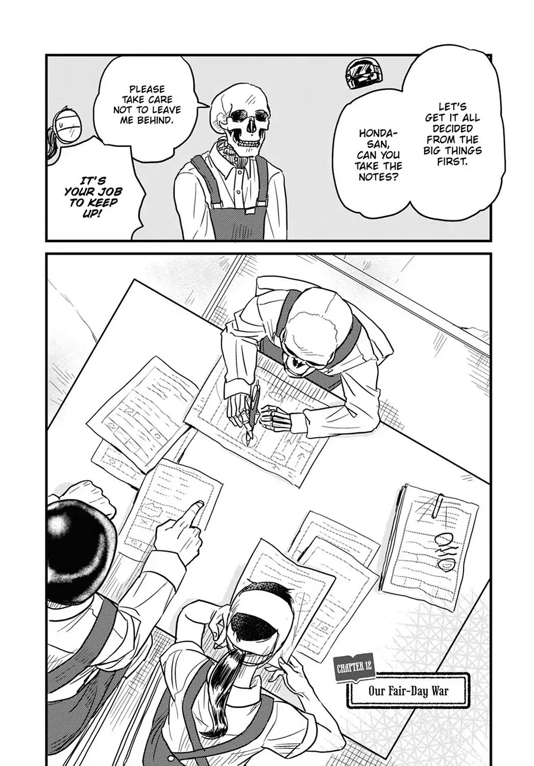 Skull-Face Bookseller Honda-San - Vol.2 Chapter 12: Our Fair-Day War