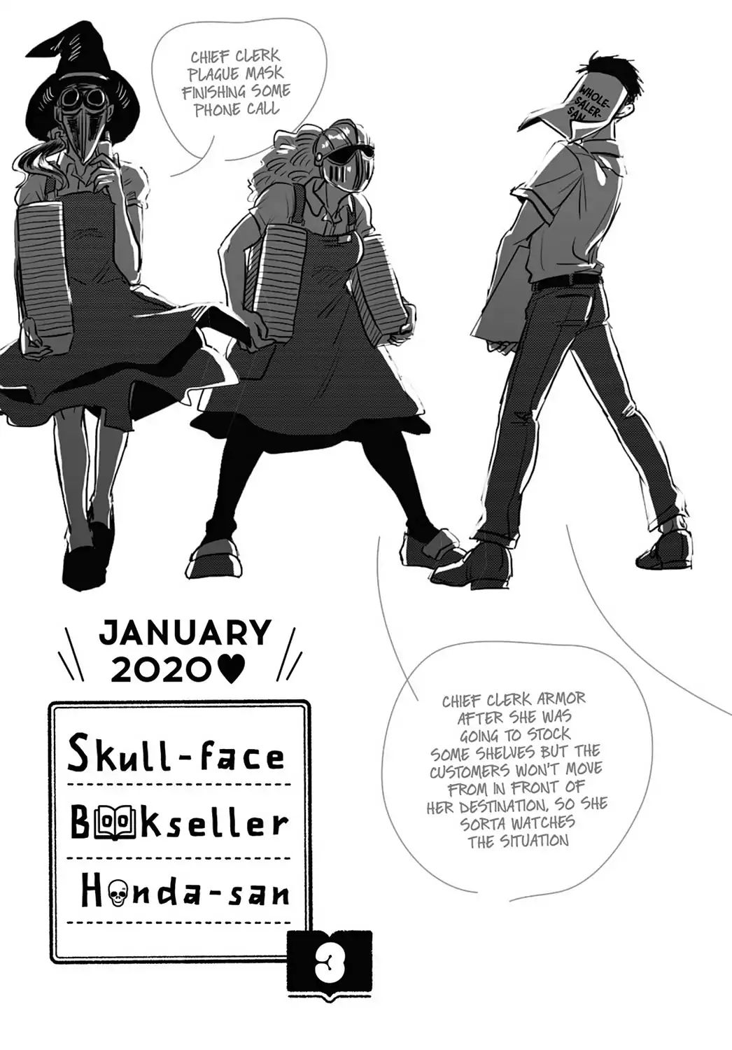 Skull-Face Bookseller Honda-San - Vol.2  Special Bonus Manga 2