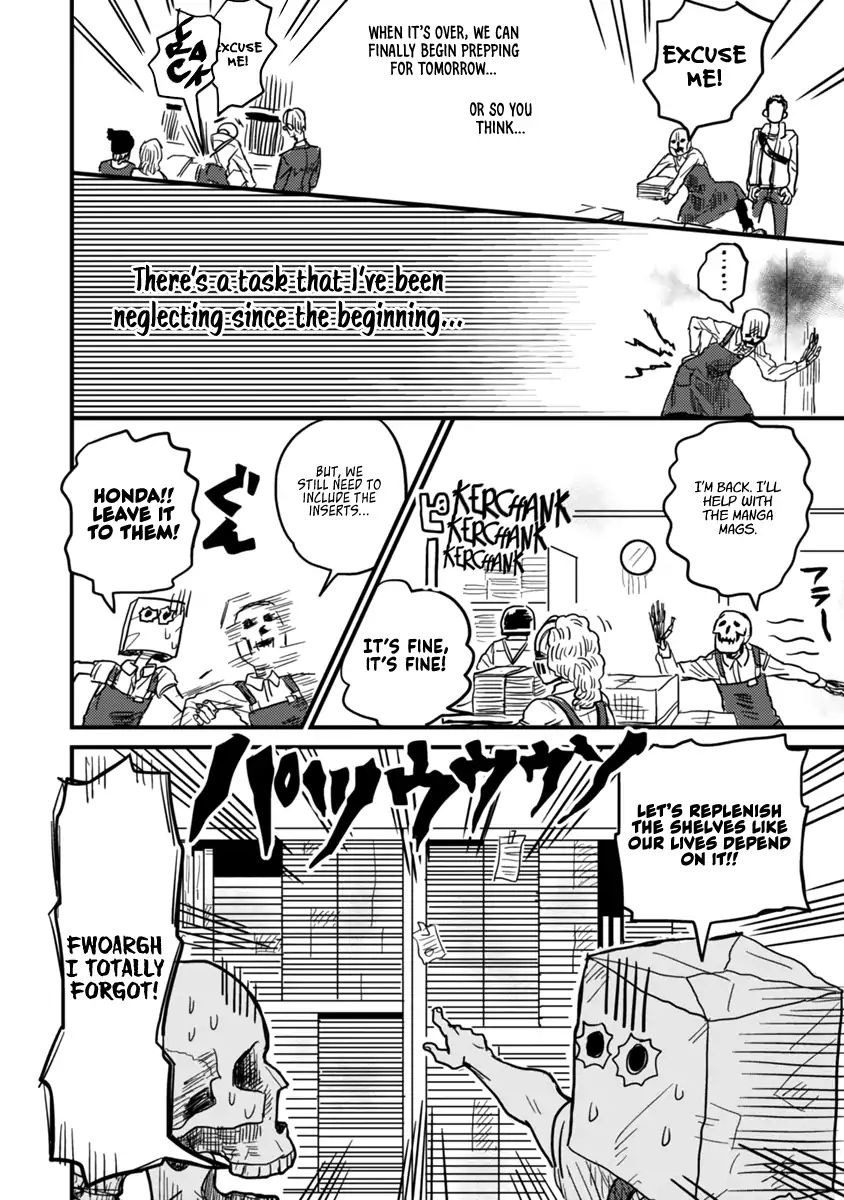 Skull-Face Bookseller Honda-San - Chapter 4: Let Me Introduce My Crazy Colleagues!