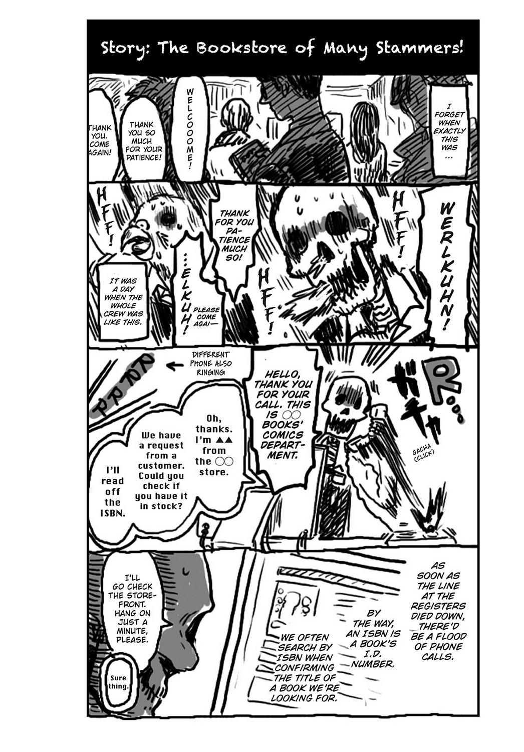 Skull-Face Bookseller Honda-San - Chapter 24.5