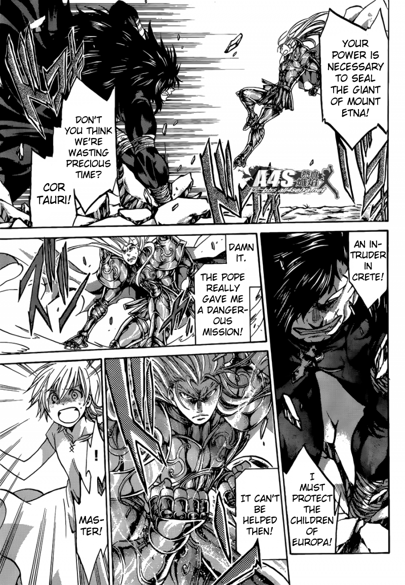 Saint Seiya - The Lost Canvas Gaiden - Vol.9 Chapter 59: Blunt Fist