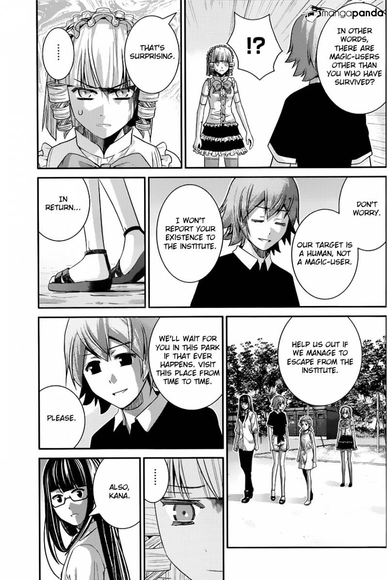 Gokukoku No Brynhildr - Chapter 109