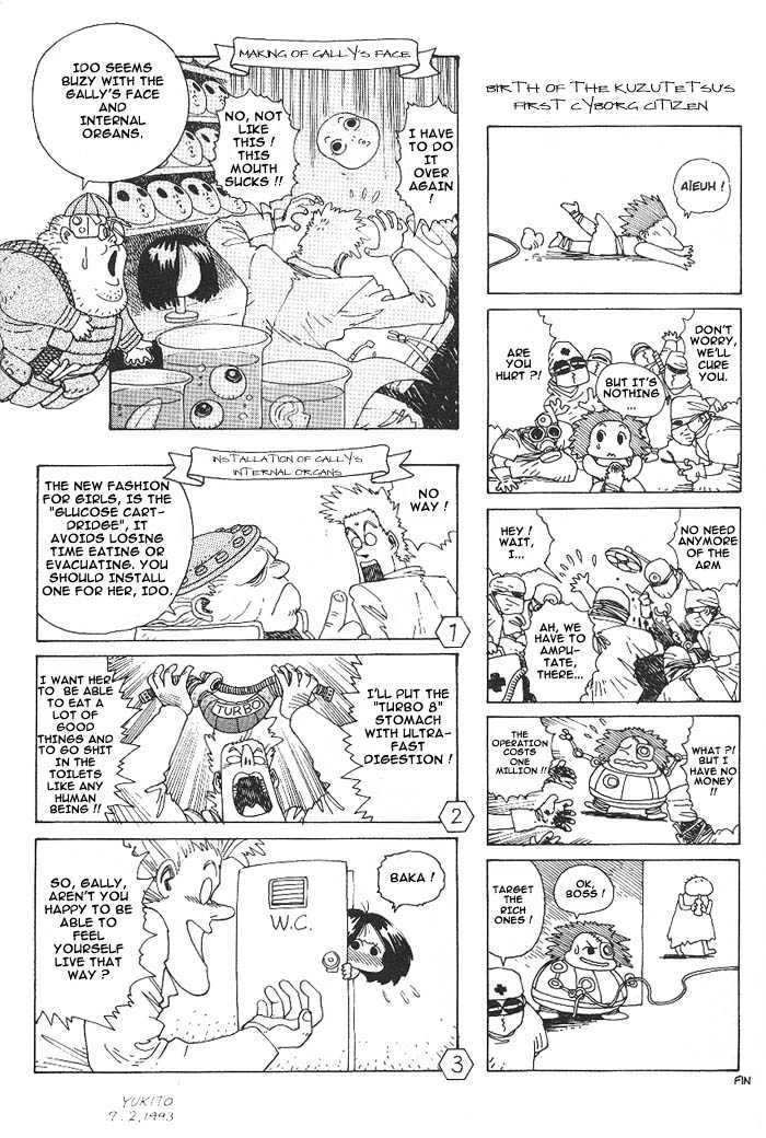 Battle Angel Alita Gaiden - Chapter 1: The Sonic Finger