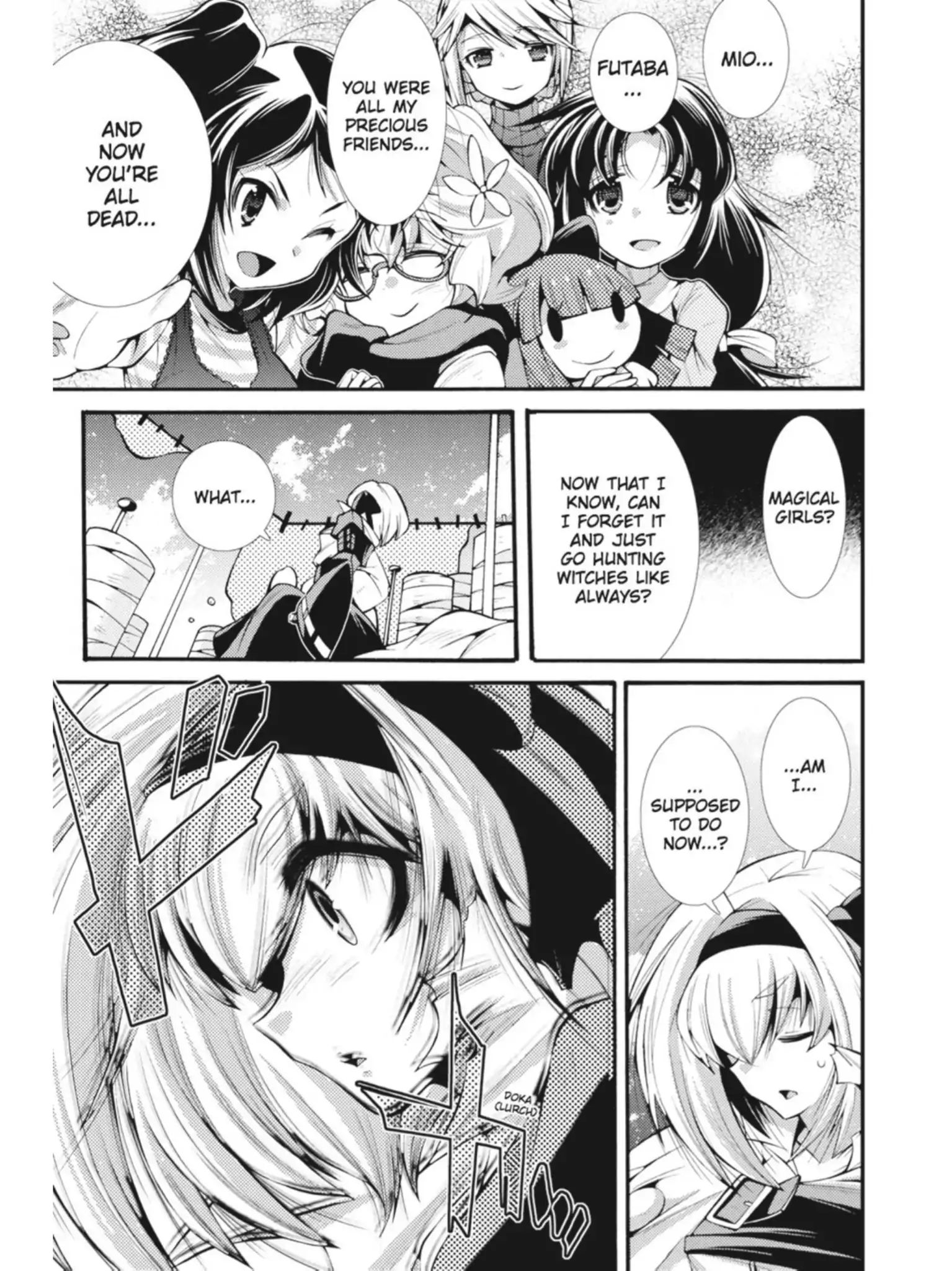 Puella Magi Oriko Magica: Sadness Prayer - Vol.2 Chapter 12: You Really Don't Wanna Know